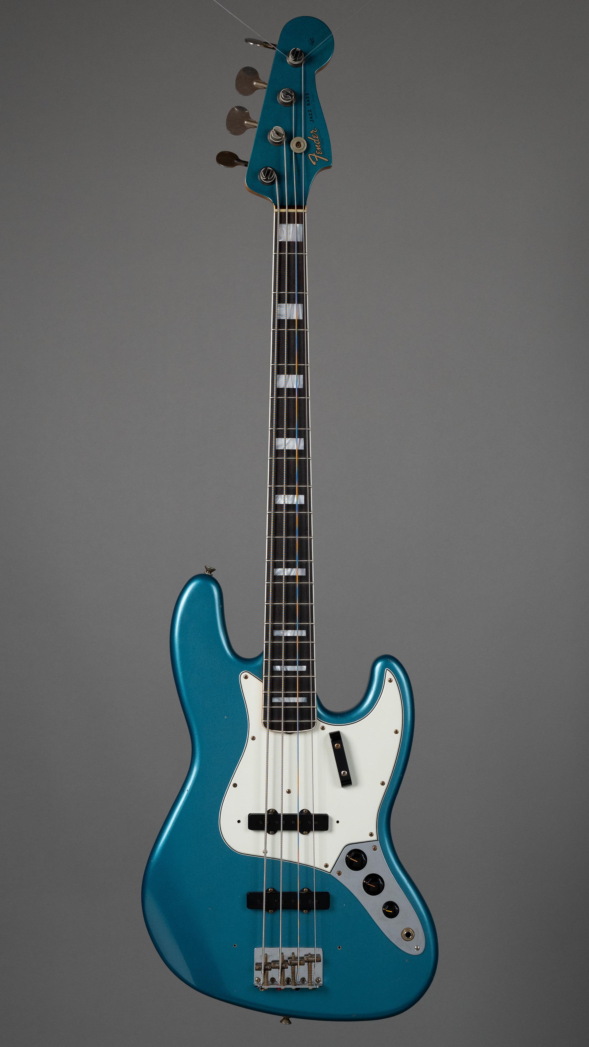 2022 Fender Custom Shop Limited Edition '66 Jazz Bass (USA, Ocean Turquoise, OHSC)