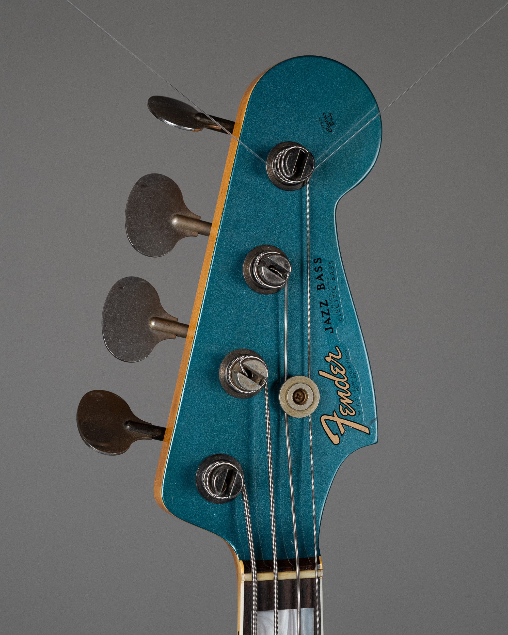 2022 Fender Custom Shop Limited Edition '66 Jazz Bass (USA, Ocean Turquoise, OHSC)