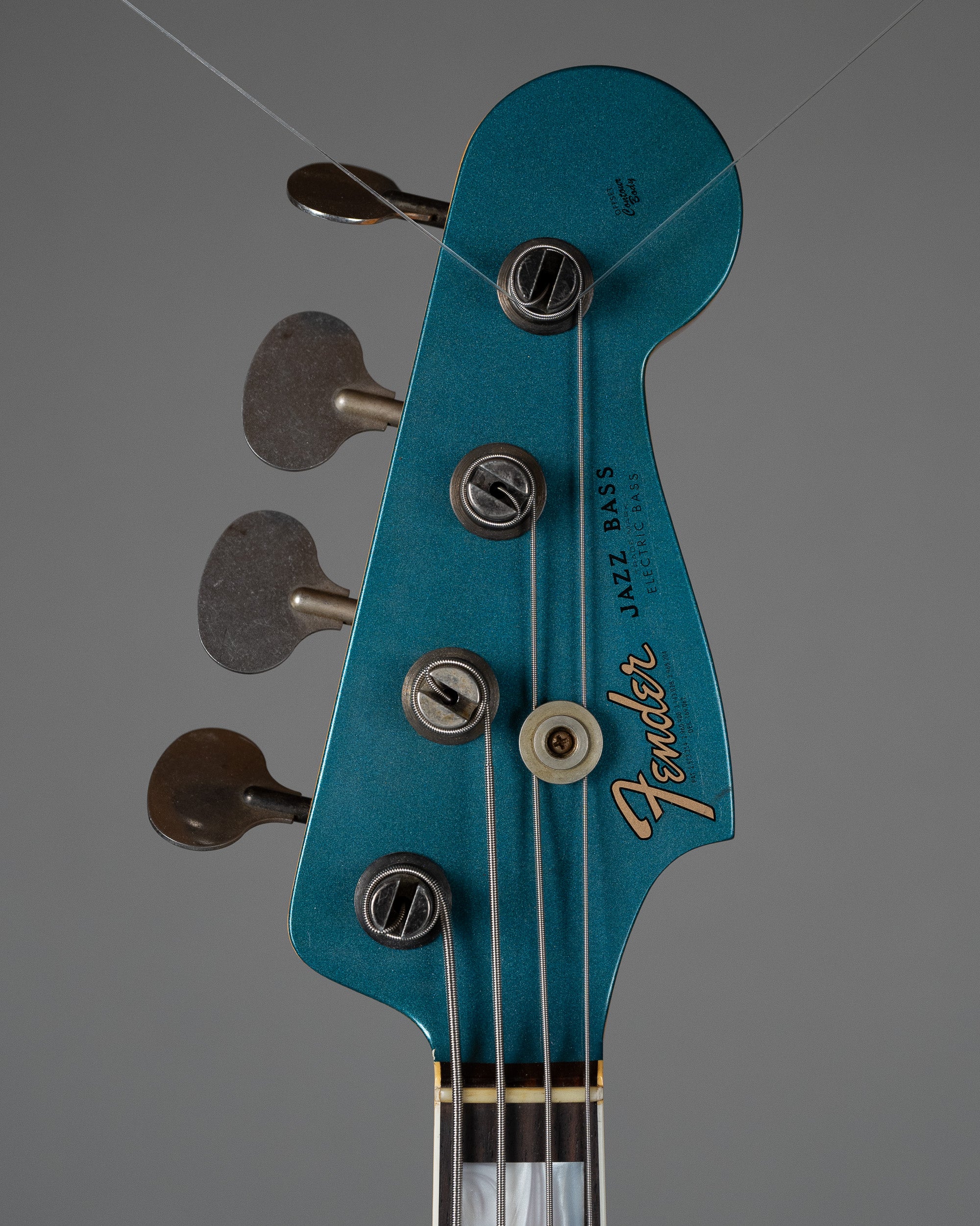 2022 Fender Custom Shop Limited Edition '66 Jazz Bass (USA, Ocean Turquoise, OHSC)