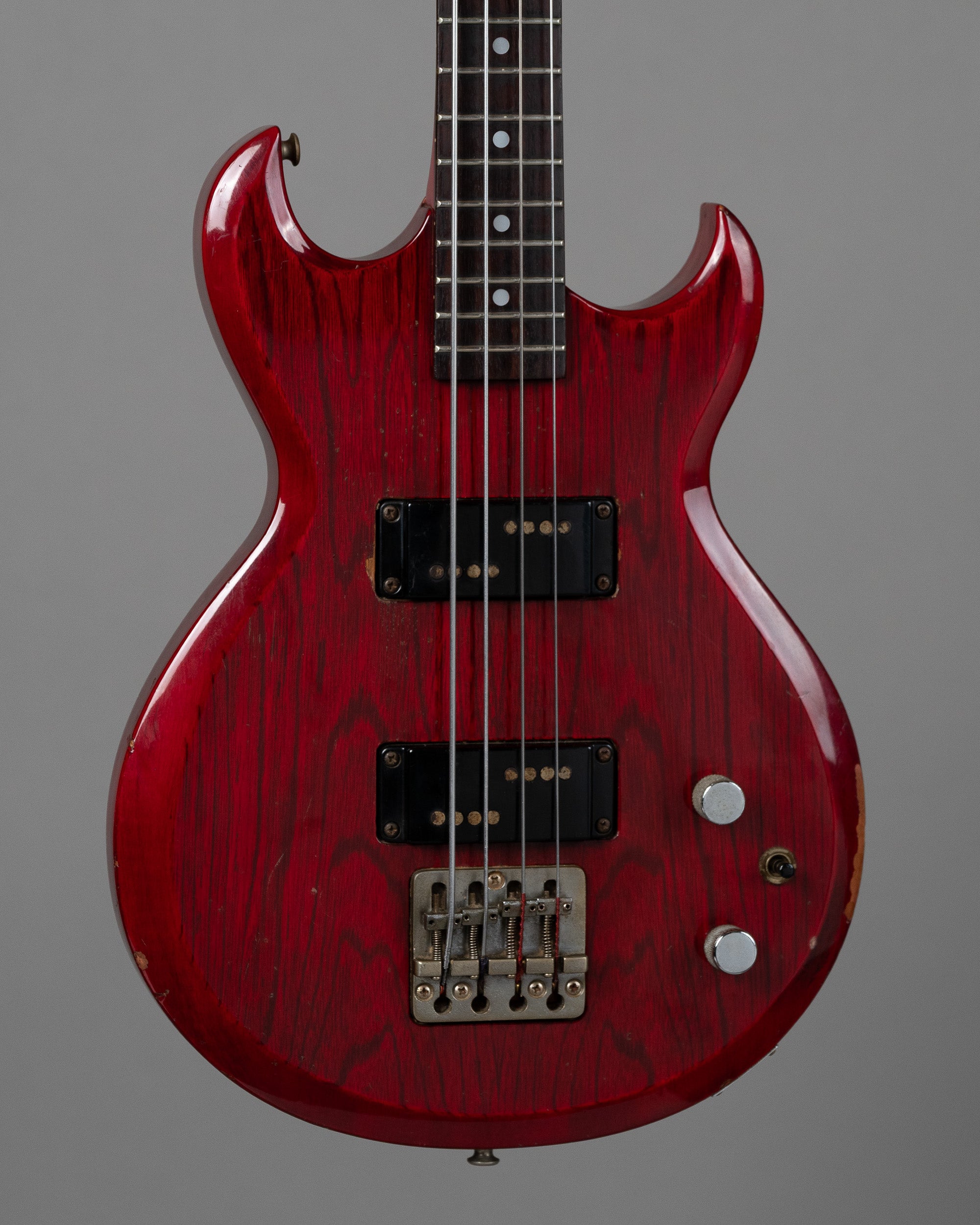 1985 Aria Pro II CBS Cardinal Deluxe Bass (Japan, Trans Cherry)