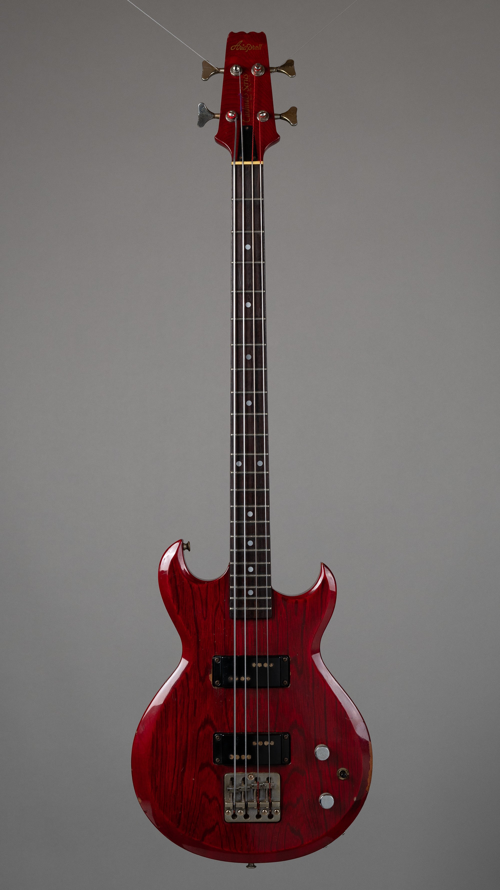 1985 Aria Pro II CBS Cardinal Deluxe Bass (Japan, Trans Cherry)
