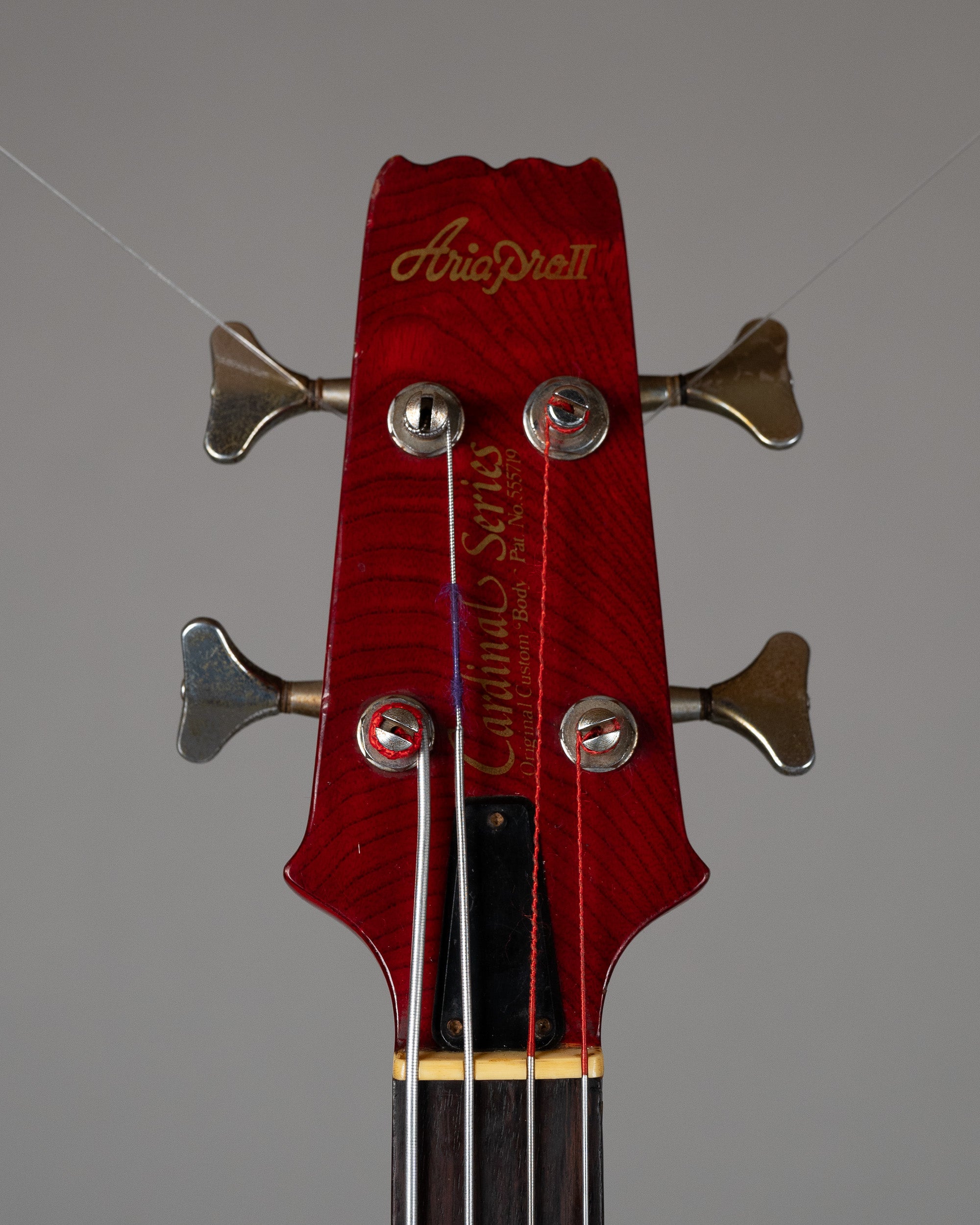 1985 Aria Pro II CBS Cardinal Deluxe Bass (Japan, Trans Cherry)