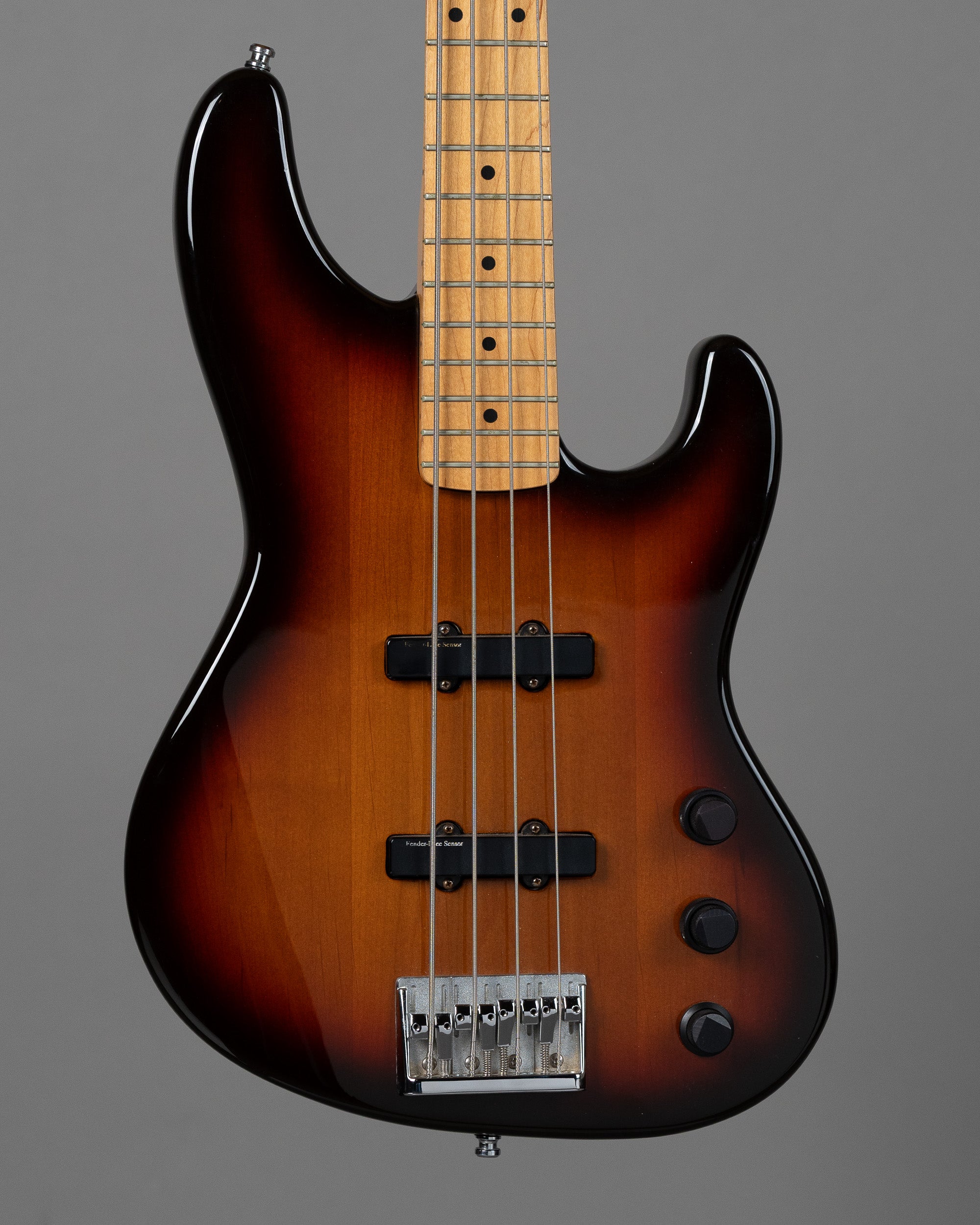 1990 Fender Standard Jazz Bass Longhorn (USA, Sunburst, OHSC)