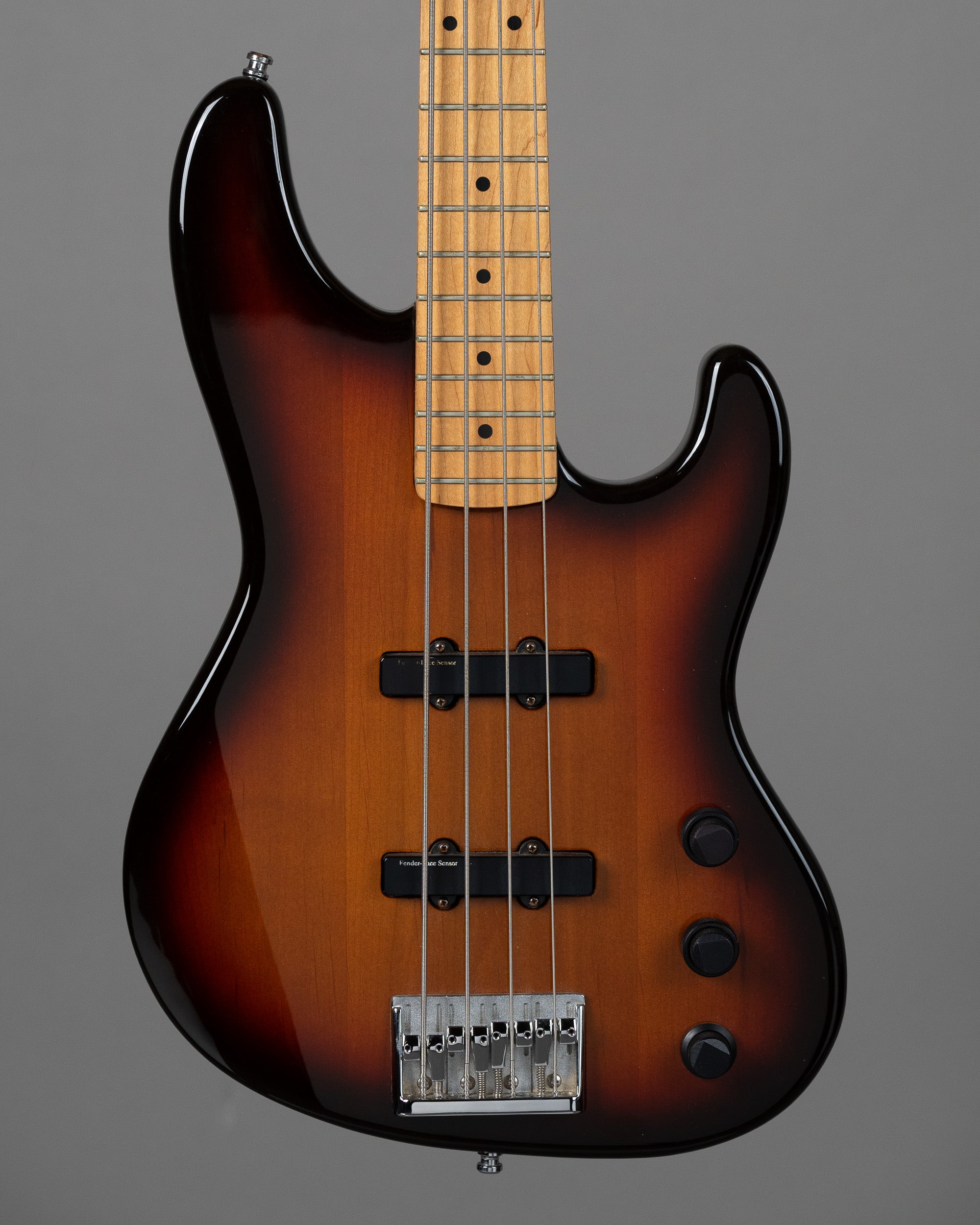 1990 Fender Standard Jazz Bass Longhorn (USA, Sunburst, OHSC)