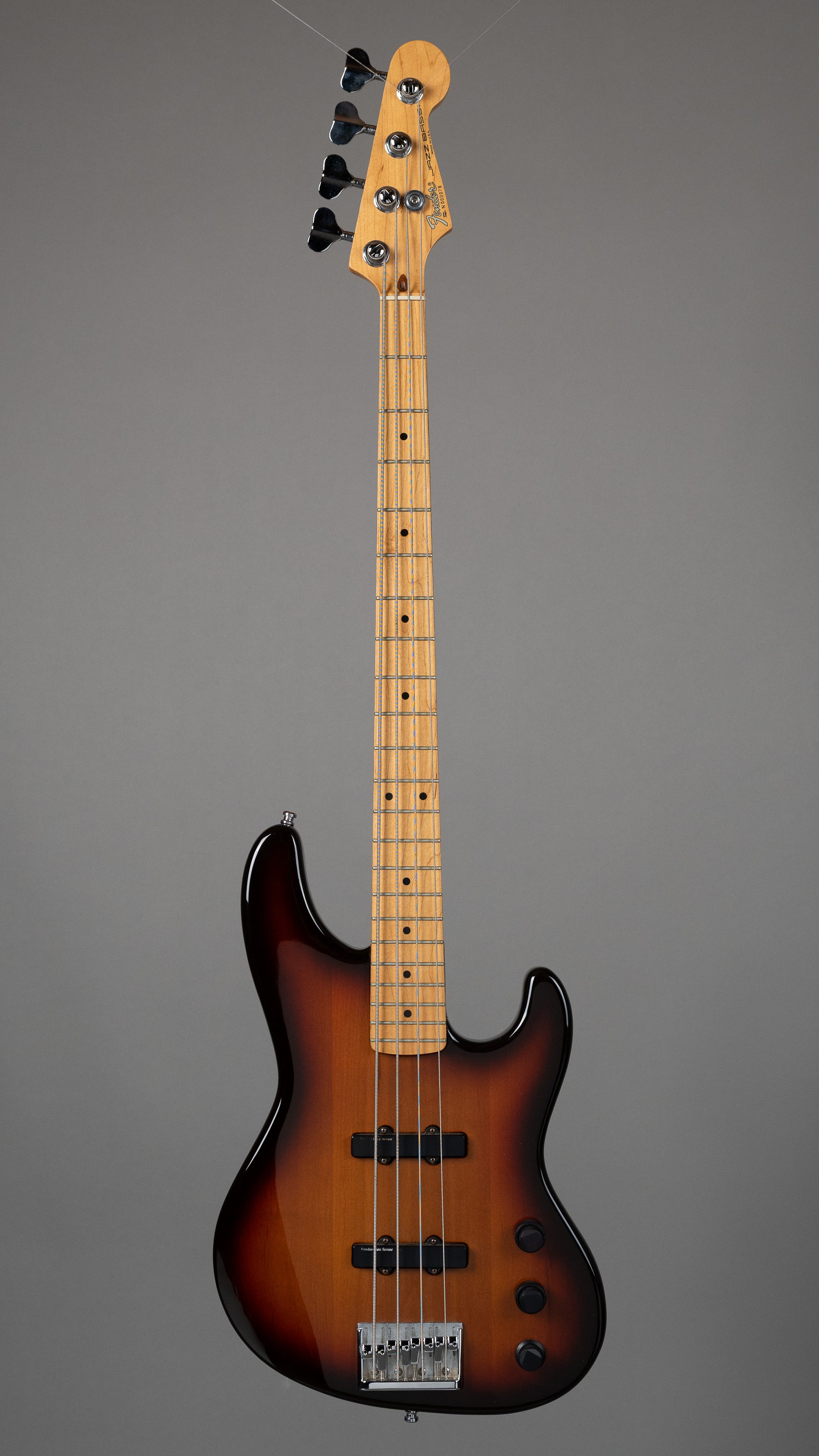 1990 Fender Standard Jazz Bass Longhorn (USA, Sunburst, OHSC)