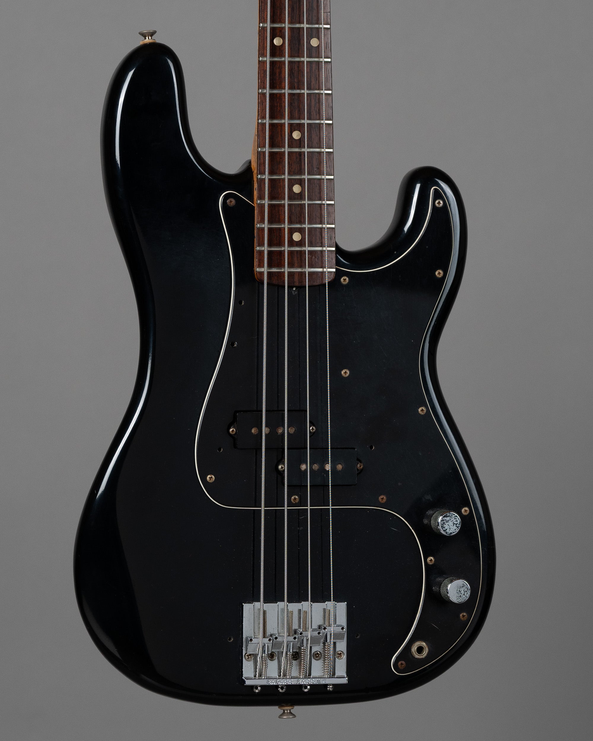 1973 Fender Precision Bass (USA, Black, HSC, #394520)