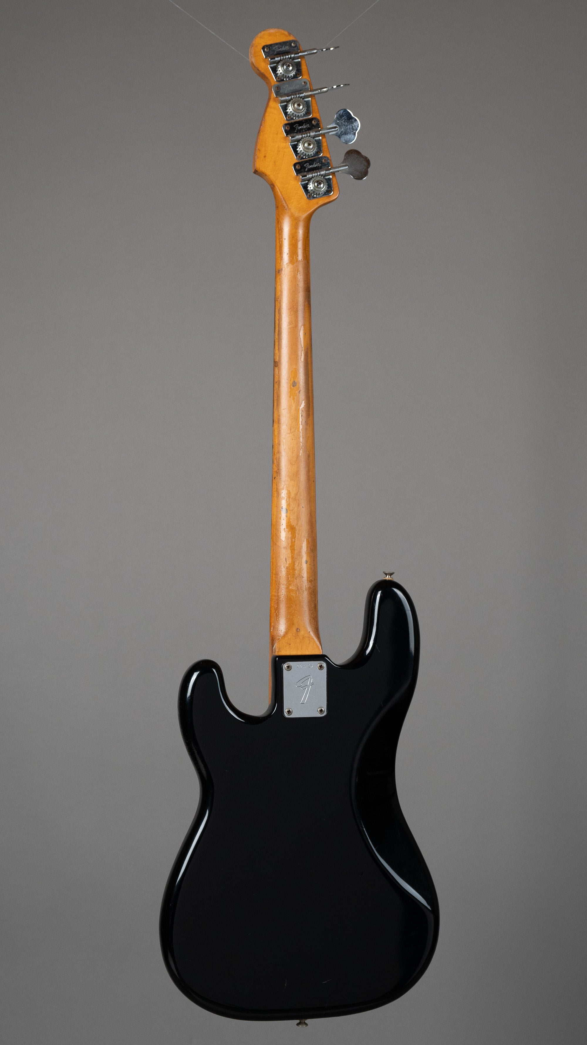 1973 Fender Precision Bass (USA, Black, HSC, #394520)