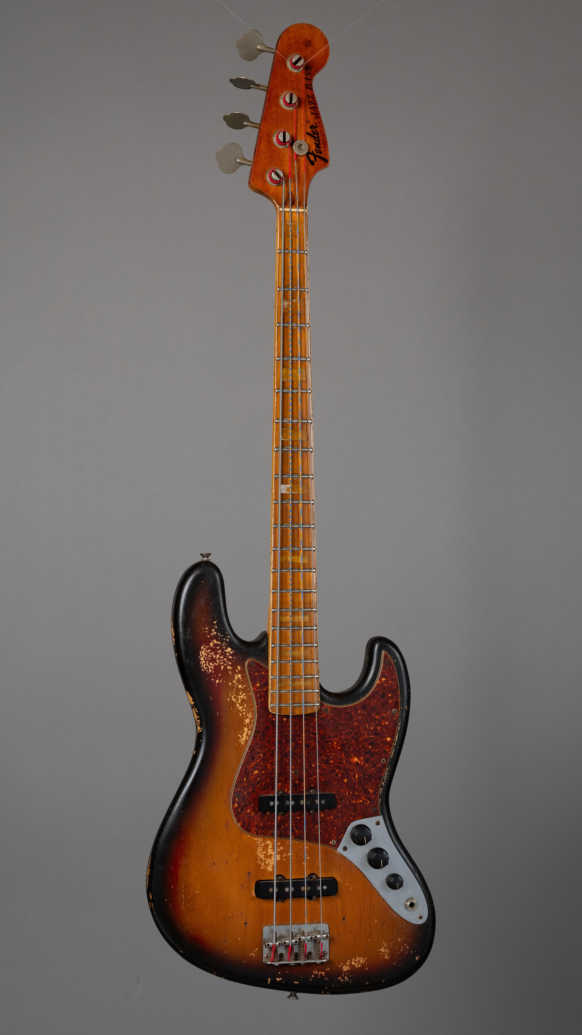 1975 Fender Jazz Bass (USA, Sunburst, OHSC, #646554)