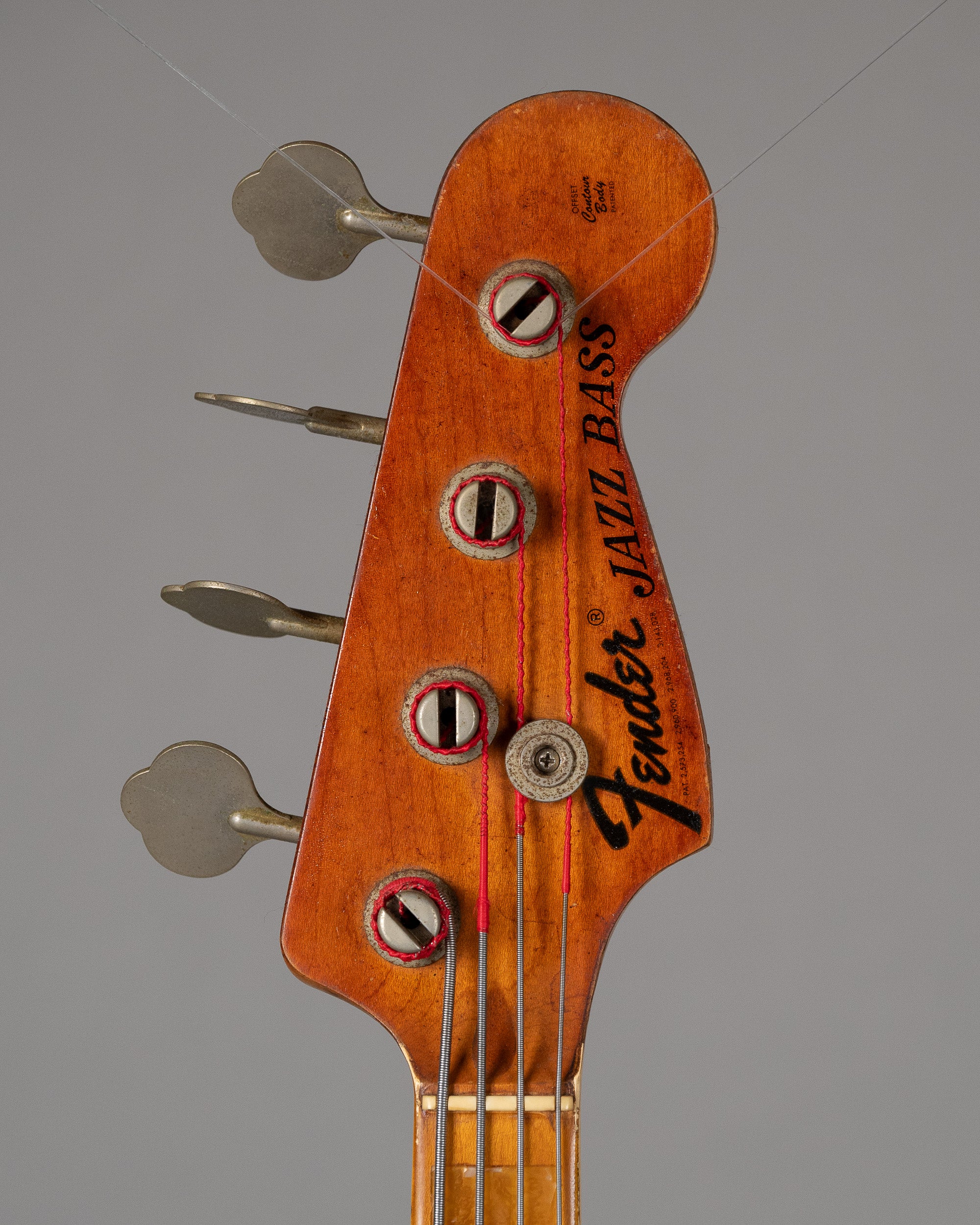 1975 Fender Jazz Bass (USA, Sunburst, OHSC, #646554)