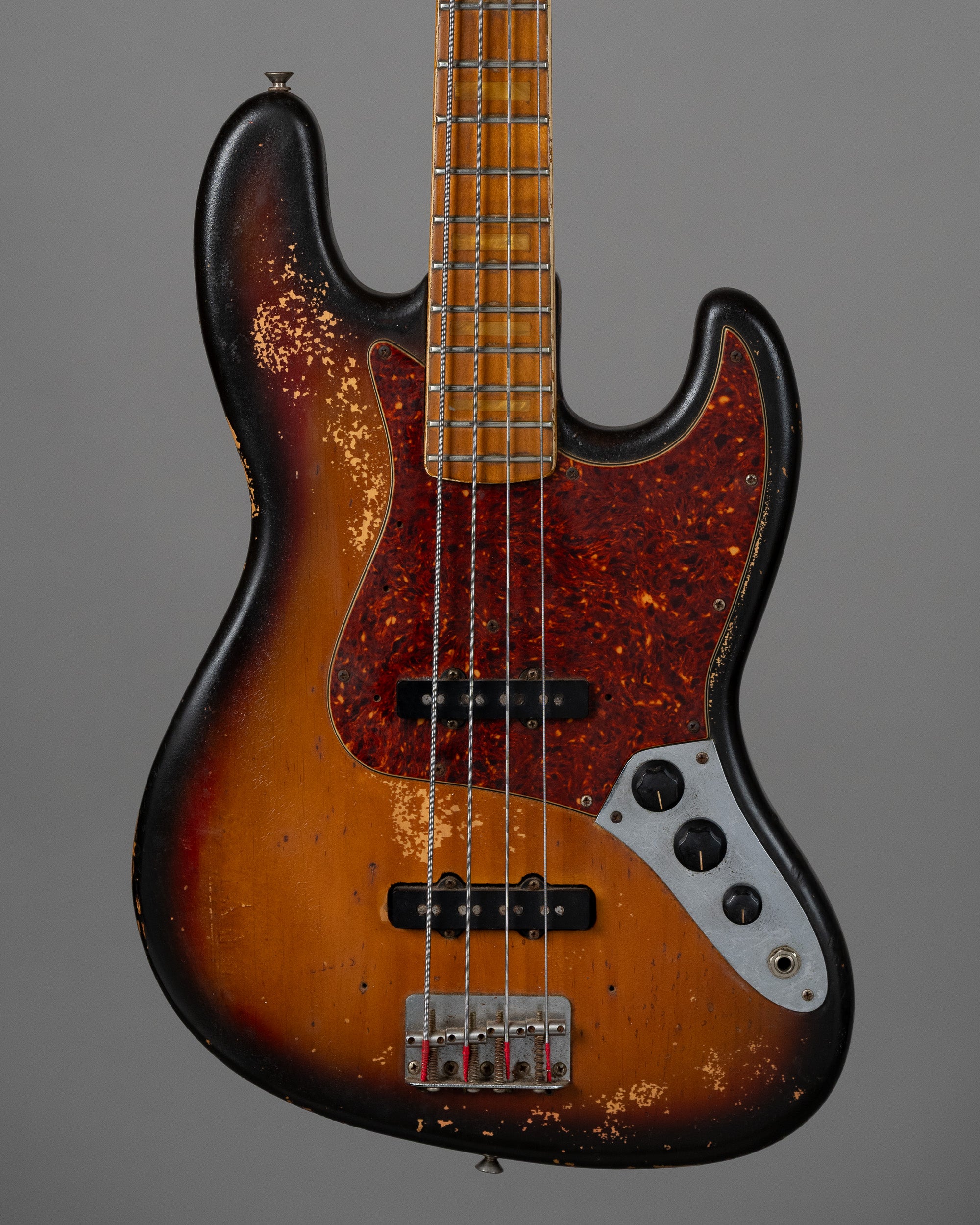 1975 Fender Jazz Bass (USA, Sunburst, OHSC, #646554)