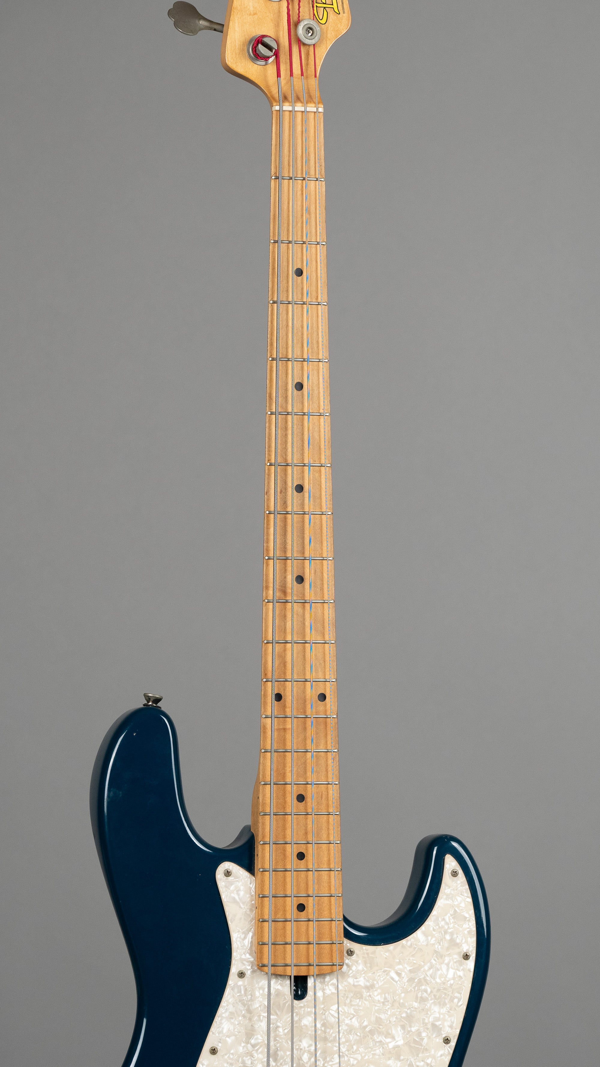 c1990 Brian by Bacchus Jazz Bass (Japan, Blue)