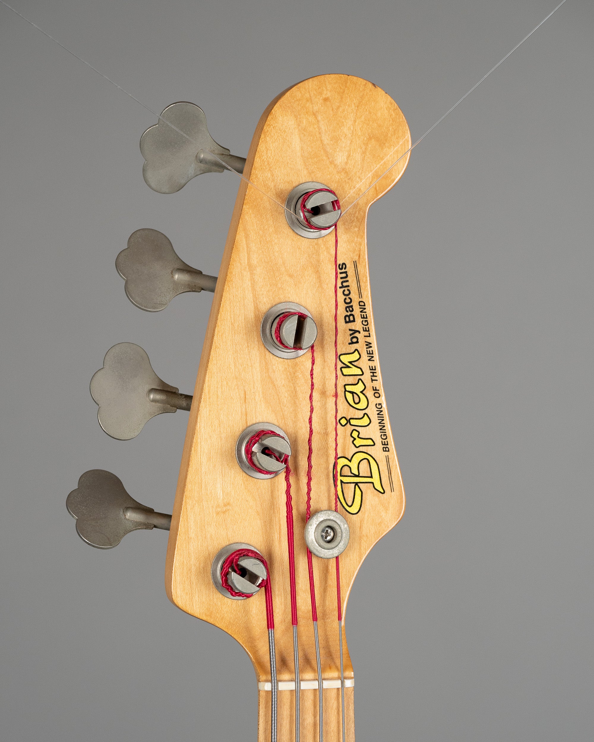 c1990 Brian by Bacchus Jazz Bass (Japan, Blue)