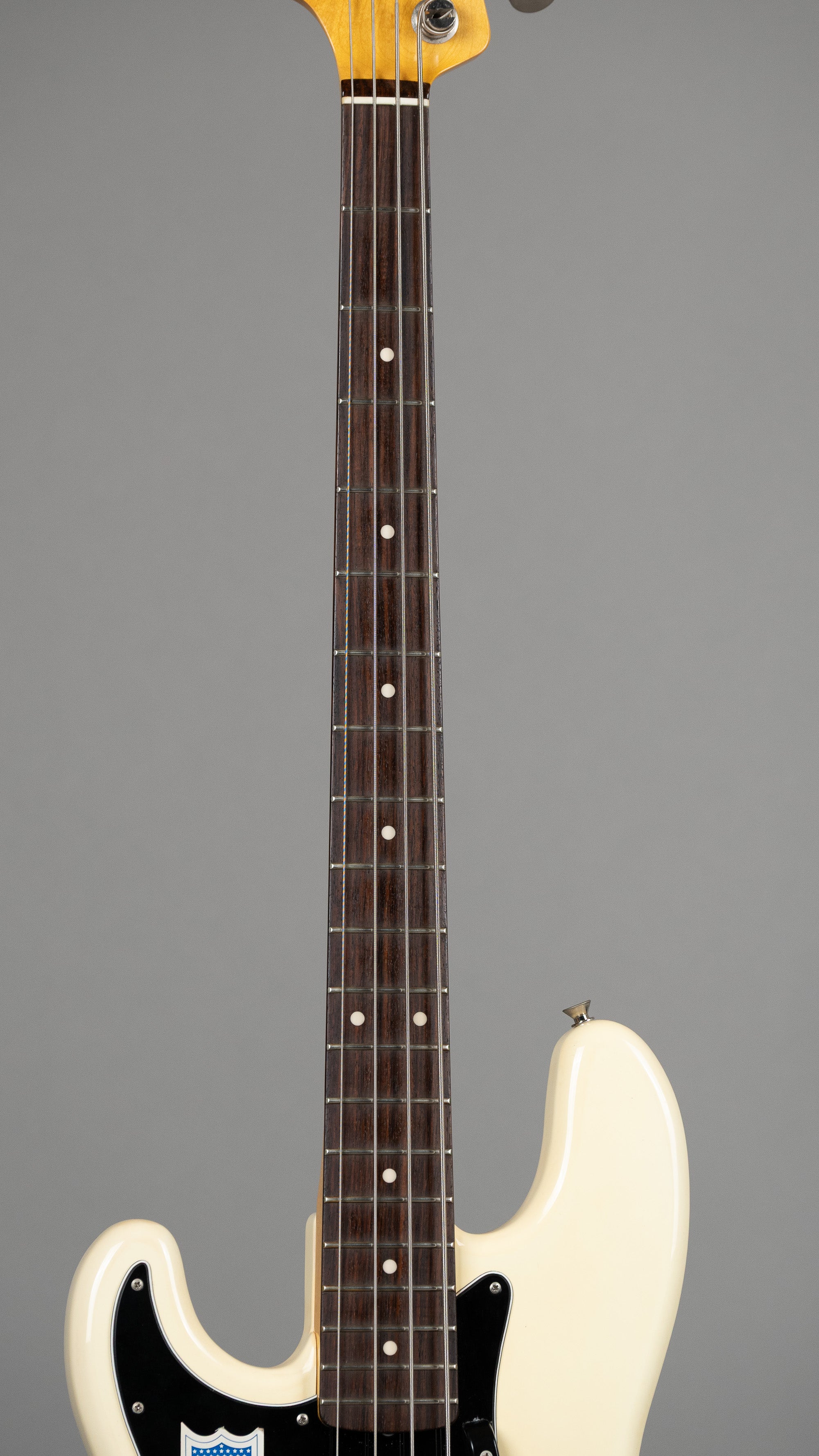 2000 Fender '72 RI Precision Bass (Japan, Left-Handed, Olympic White)