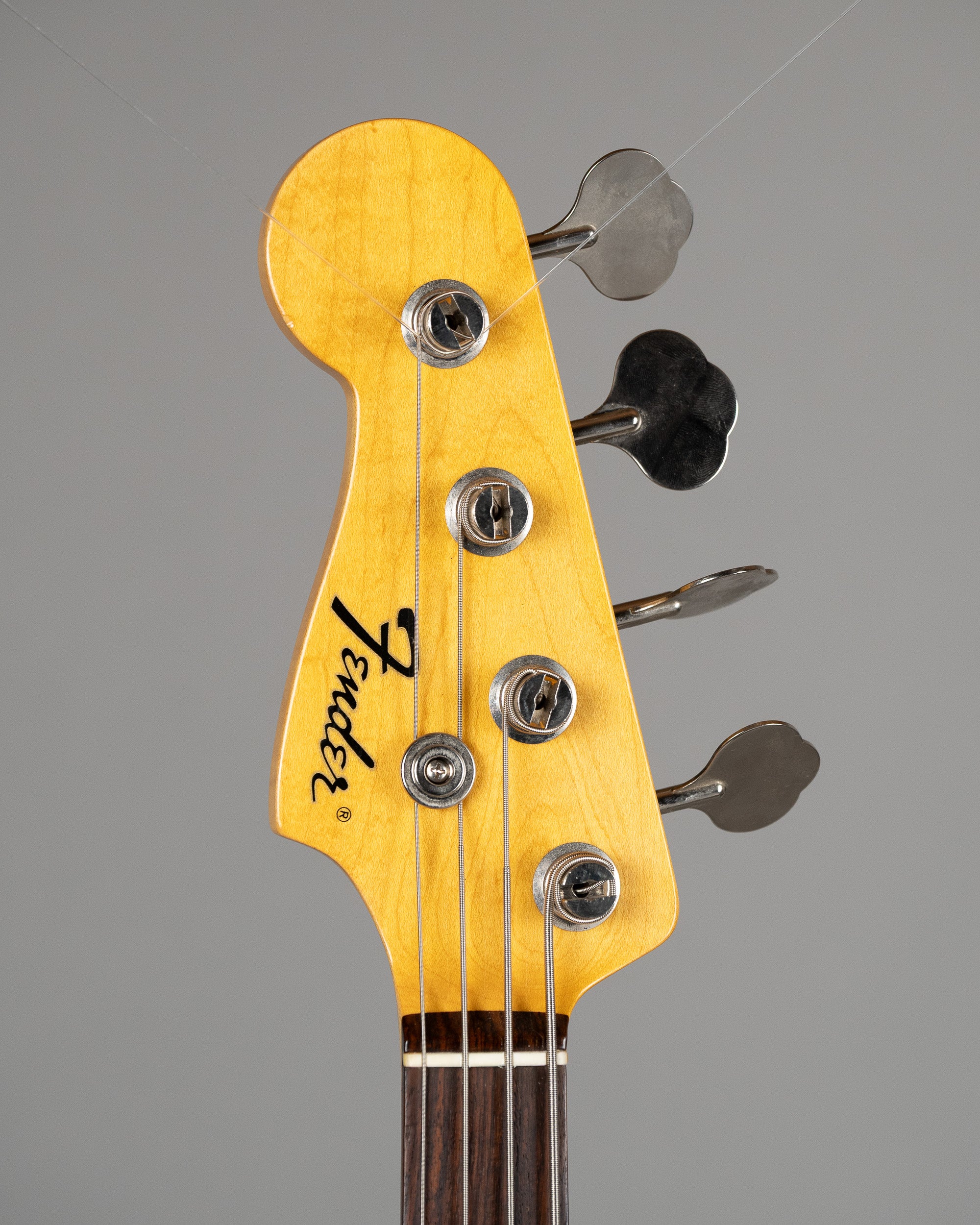 2000 Fender '72 RI Precision Bass (Japan, Left-Handed, Olympic White)