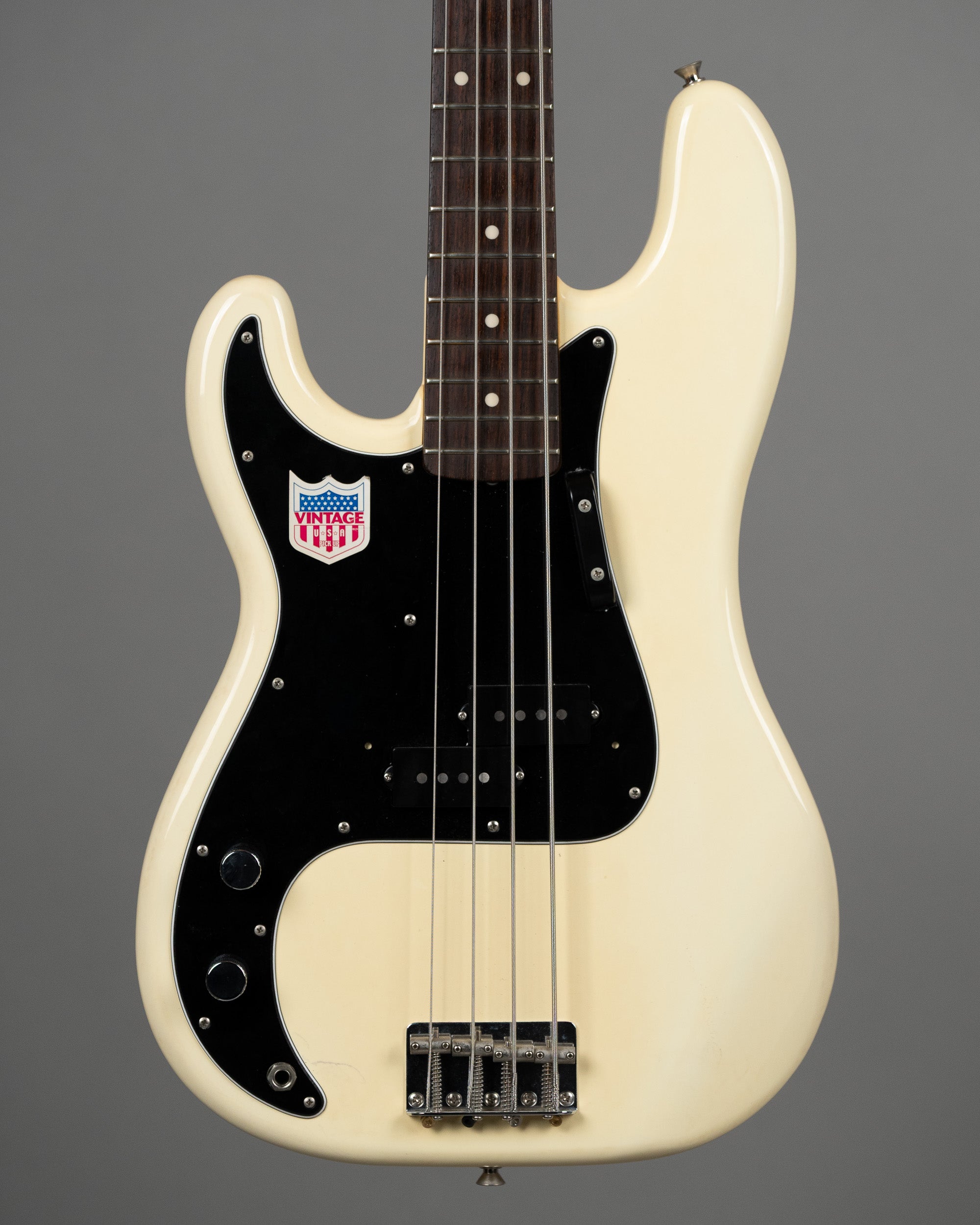 2000 Fender '72 RI Precision Bass (Japan, Left-Handed, Olympic White)