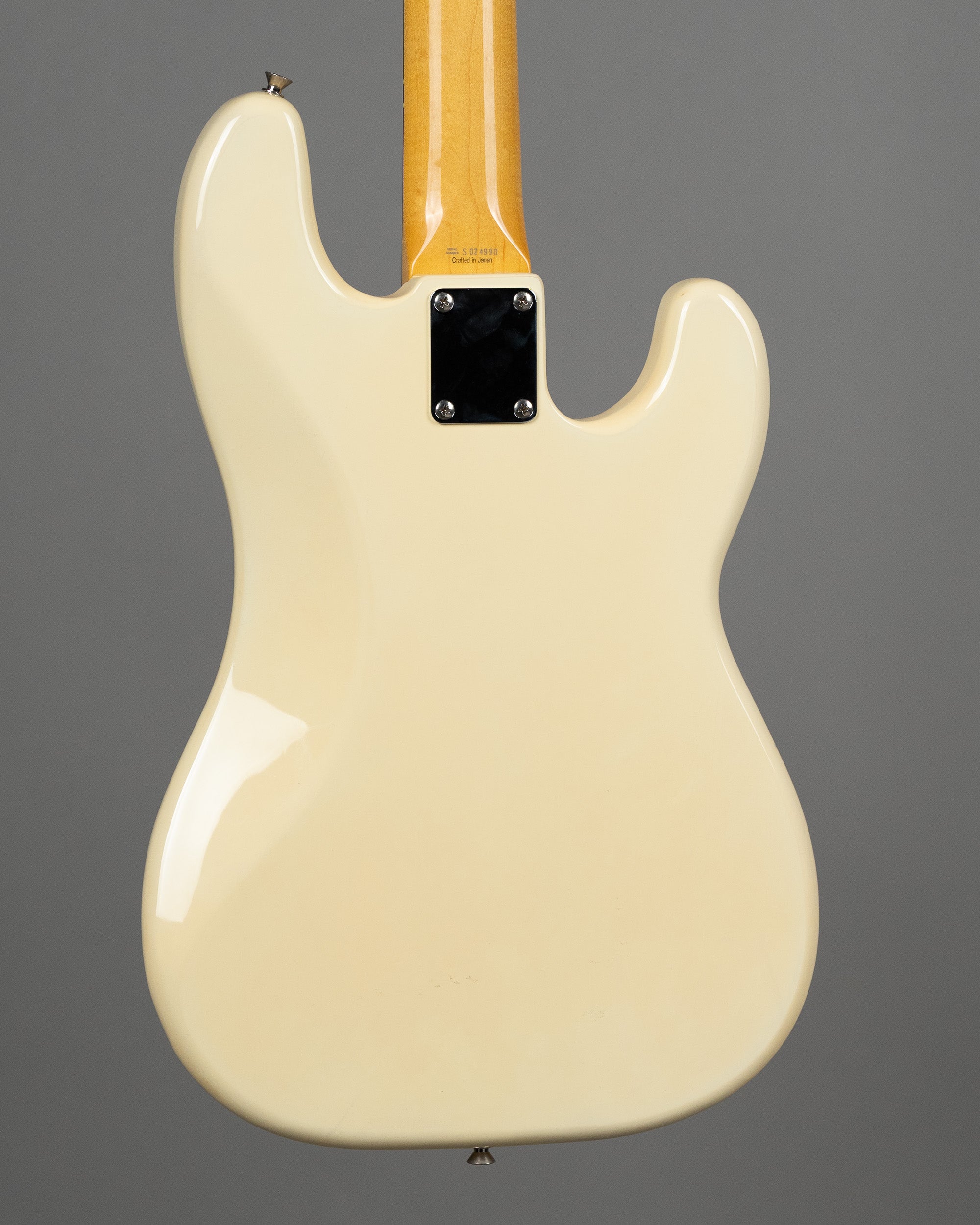 2000 Fender '72 RI Precision Bass (Japan, Left-Handed, Olympic White)