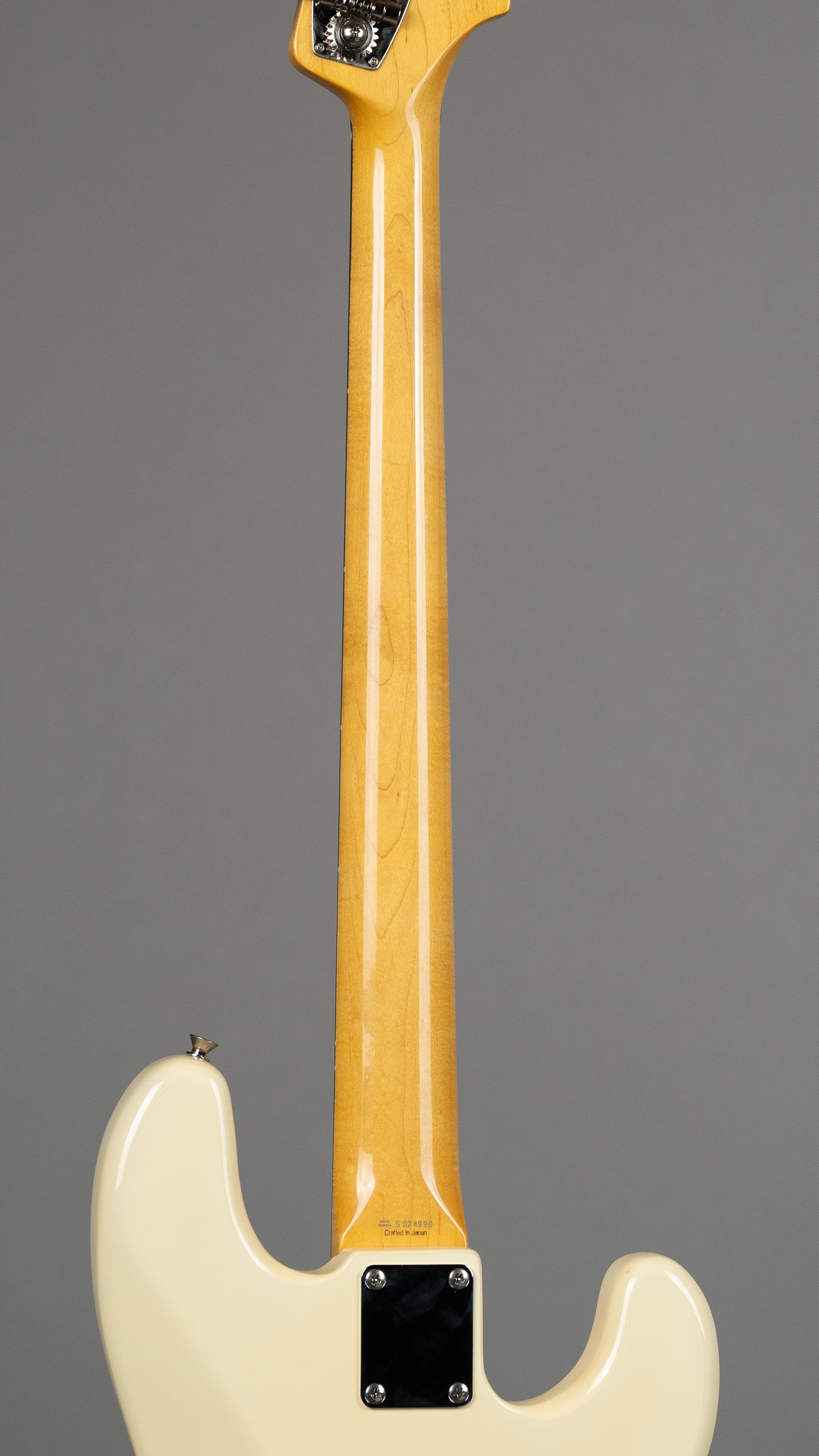 2000 Fender '72 RI Precision Bass (Japan, Left-Handed, Olympic White)