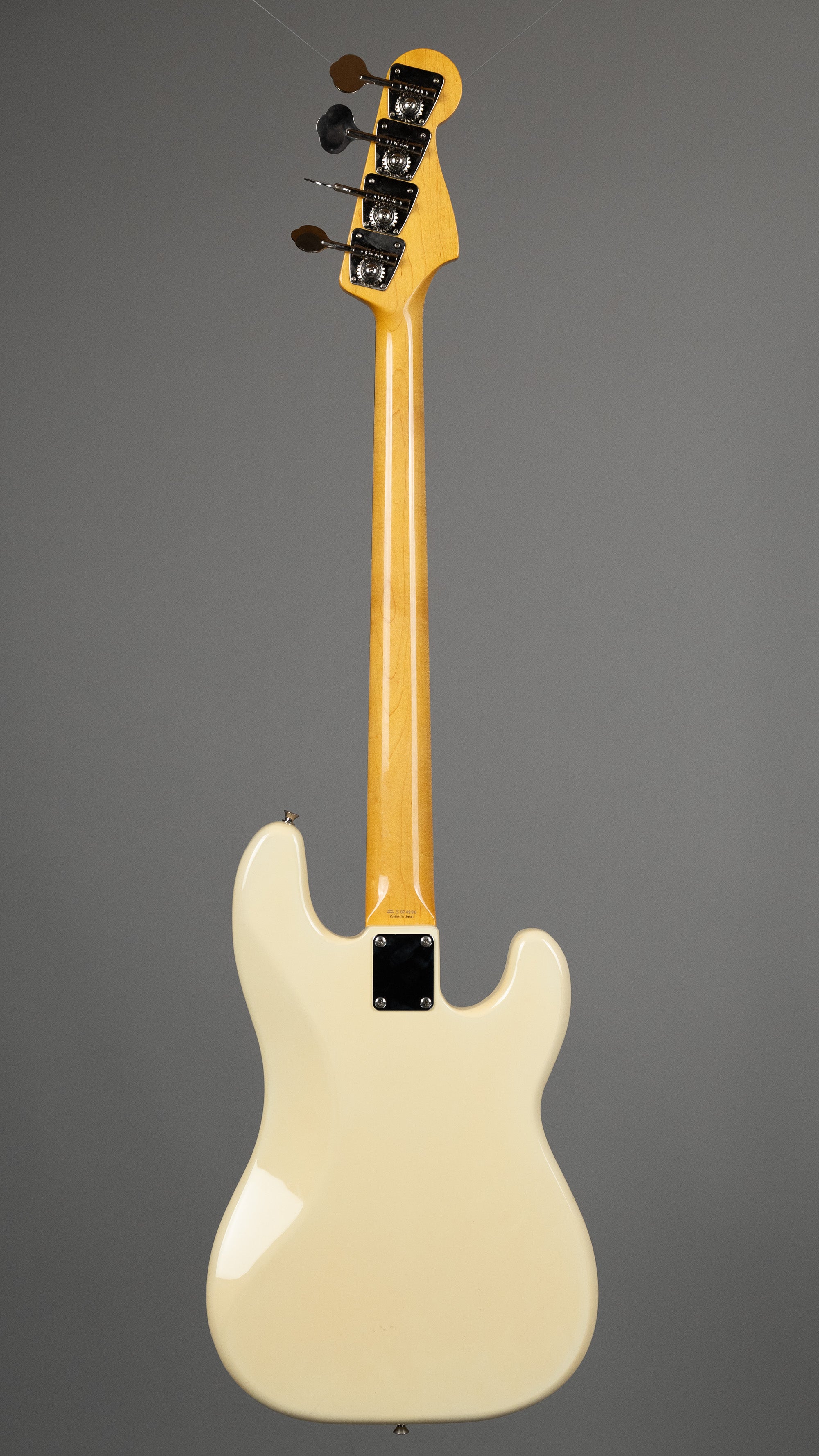 2000 Fender '72 RI Precision Bass (Japan, Left-Handed, Olympic White)