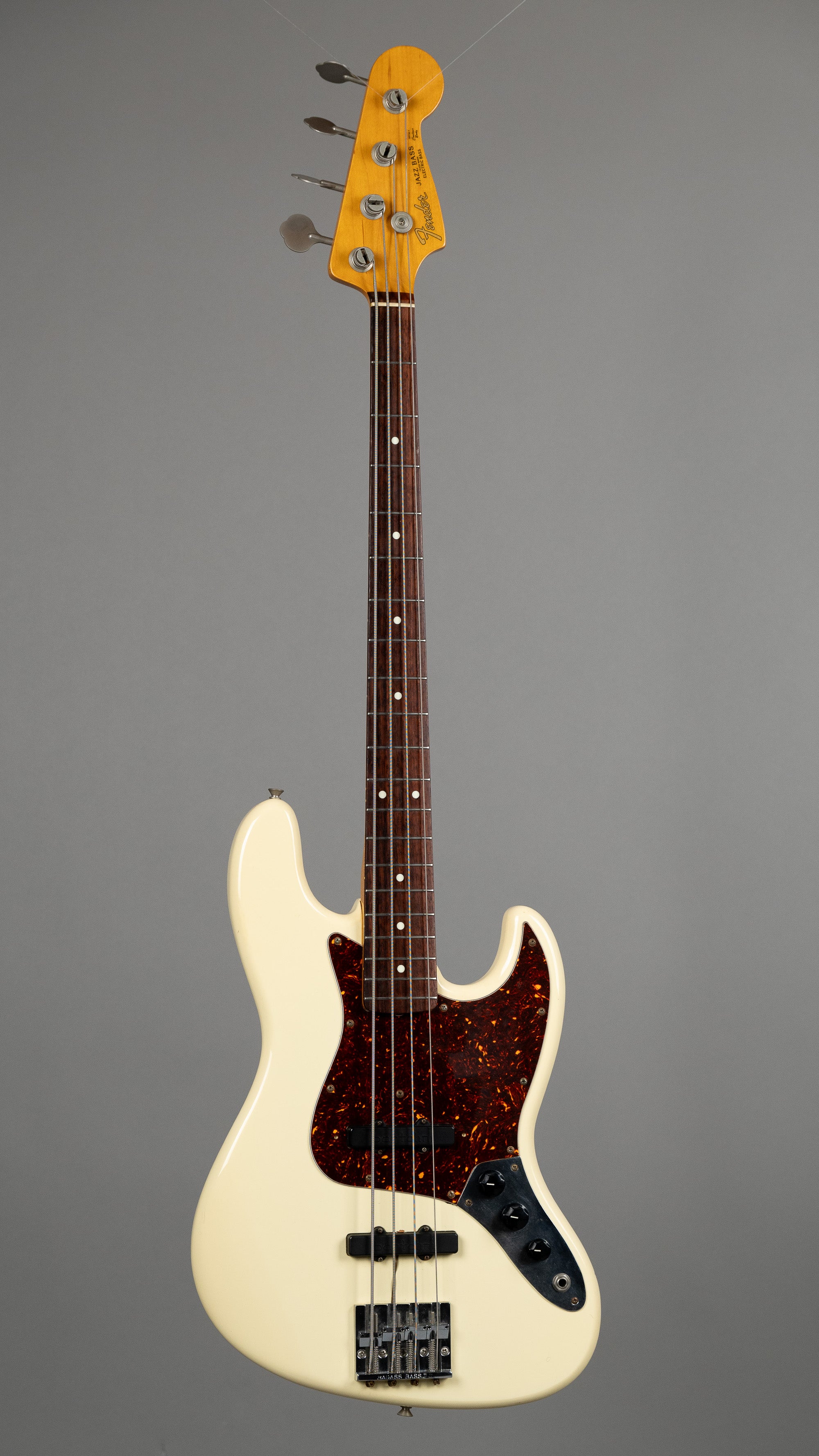 c1989 Fender Jazz Bass (Japan, Olympic White)