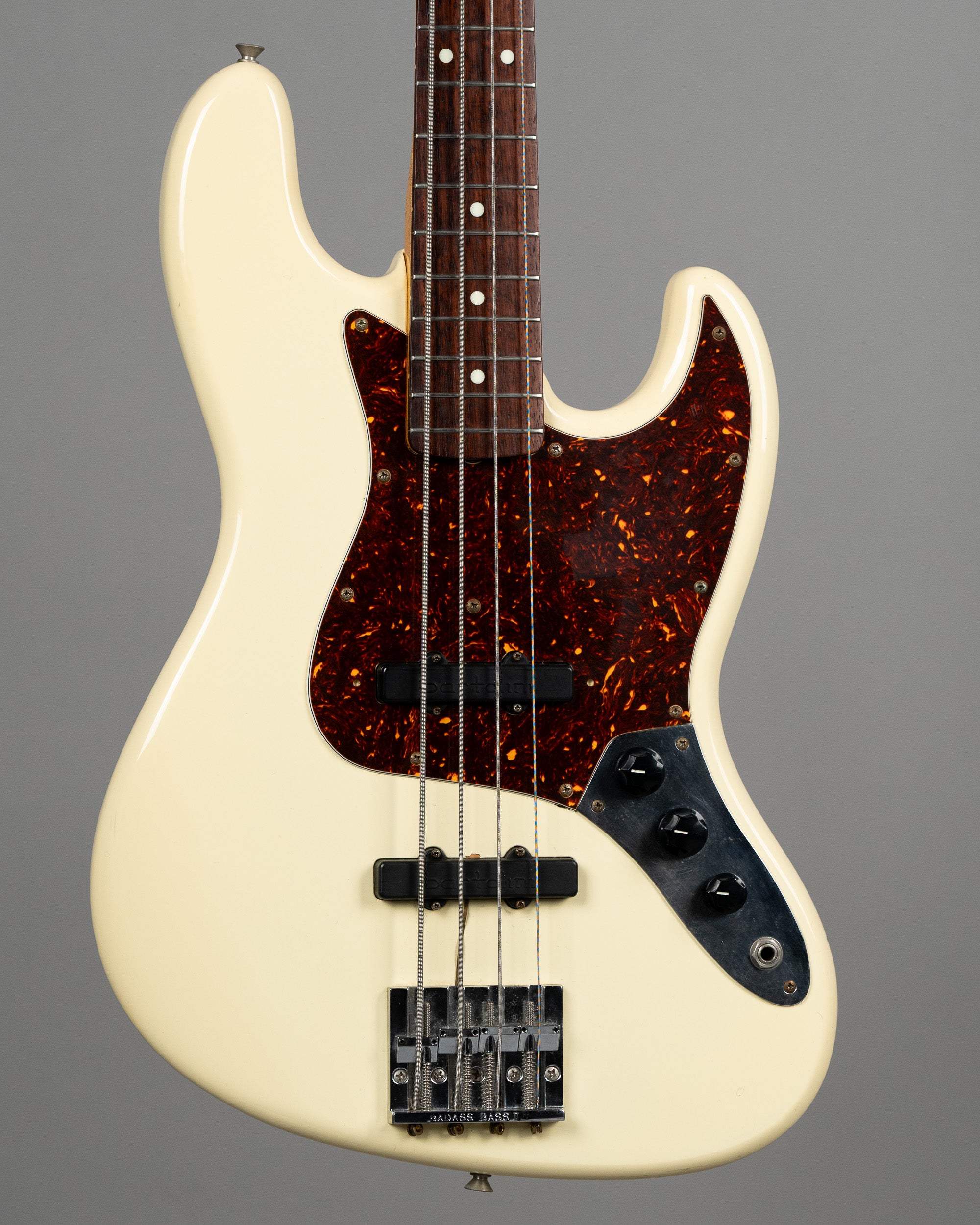 c1989 Fender Jazz Bass (Japan, Olympic White)