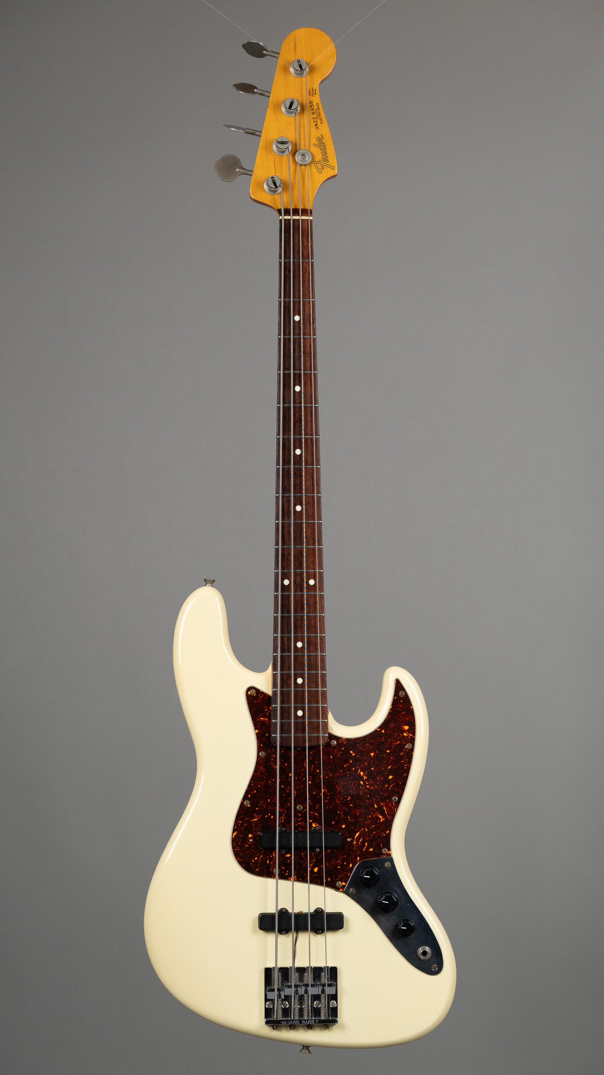 c1989 Fender Jazz Bass (Japan, Olympic White)