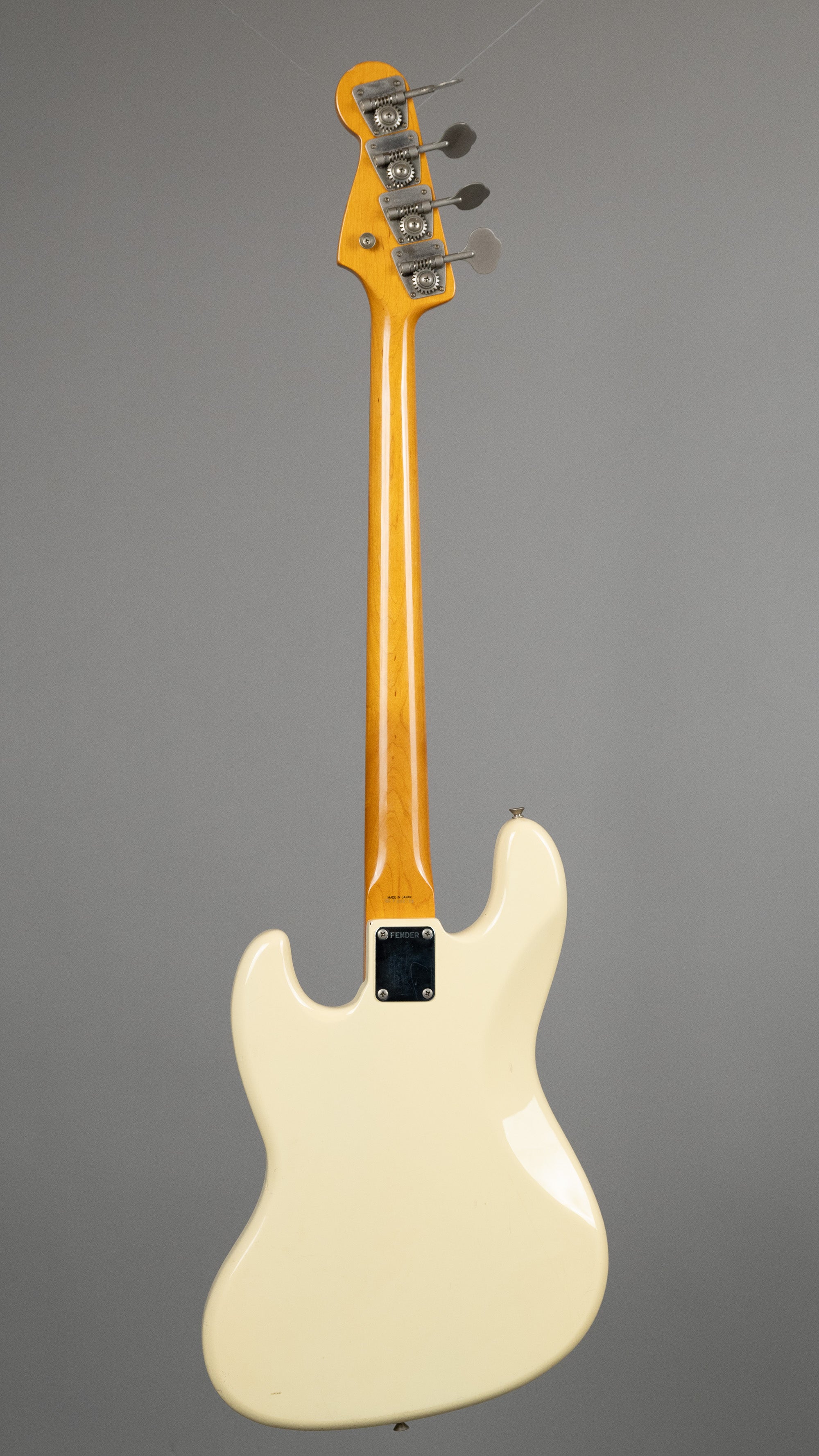 c1989 Fender Jazz Bass (Japan, Olympic White)