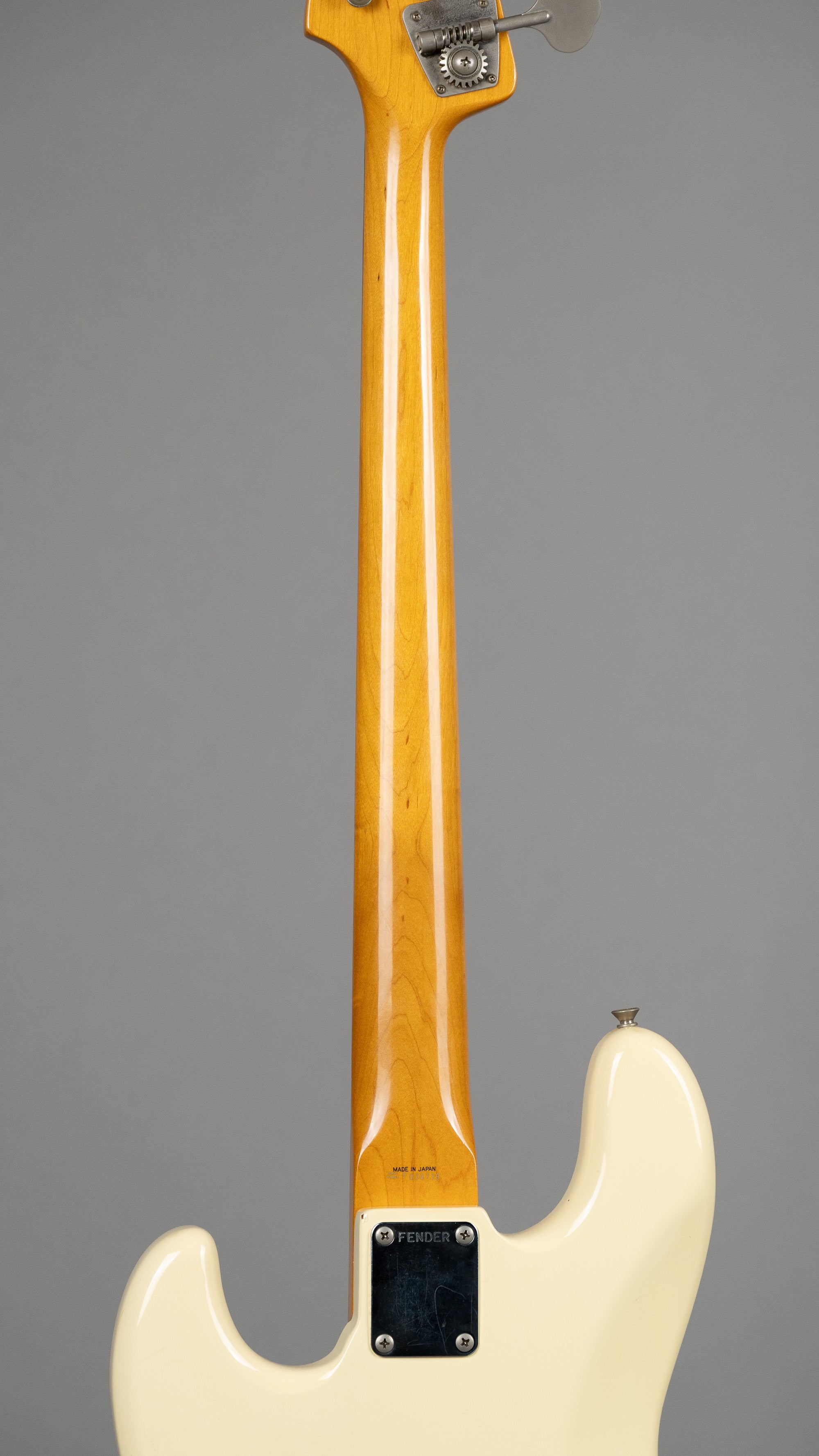 c1989 Fender Jazz Bass (Japan, Olympic White)