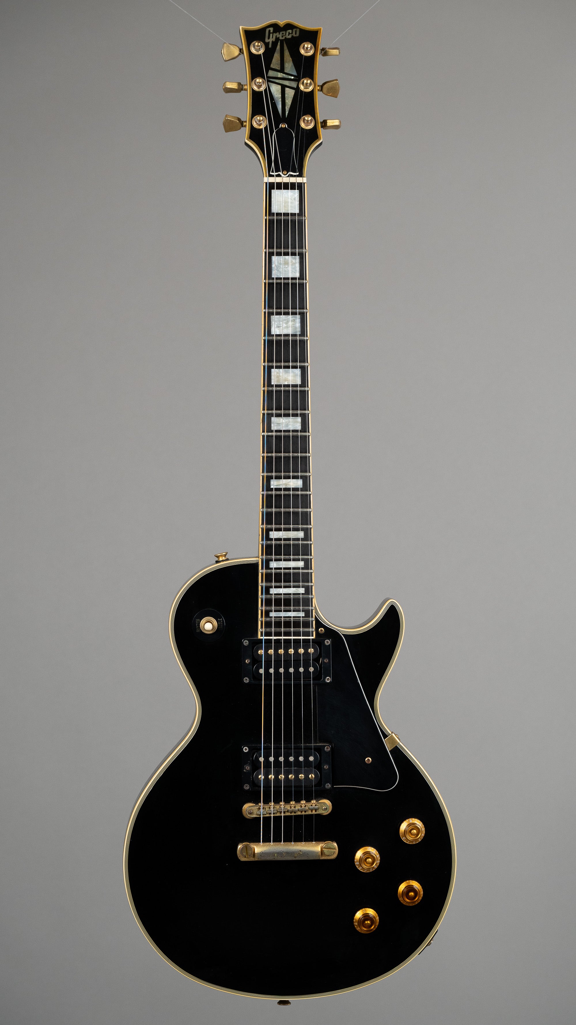 c1991 Greco Les Paul Custom (Korea, Black)