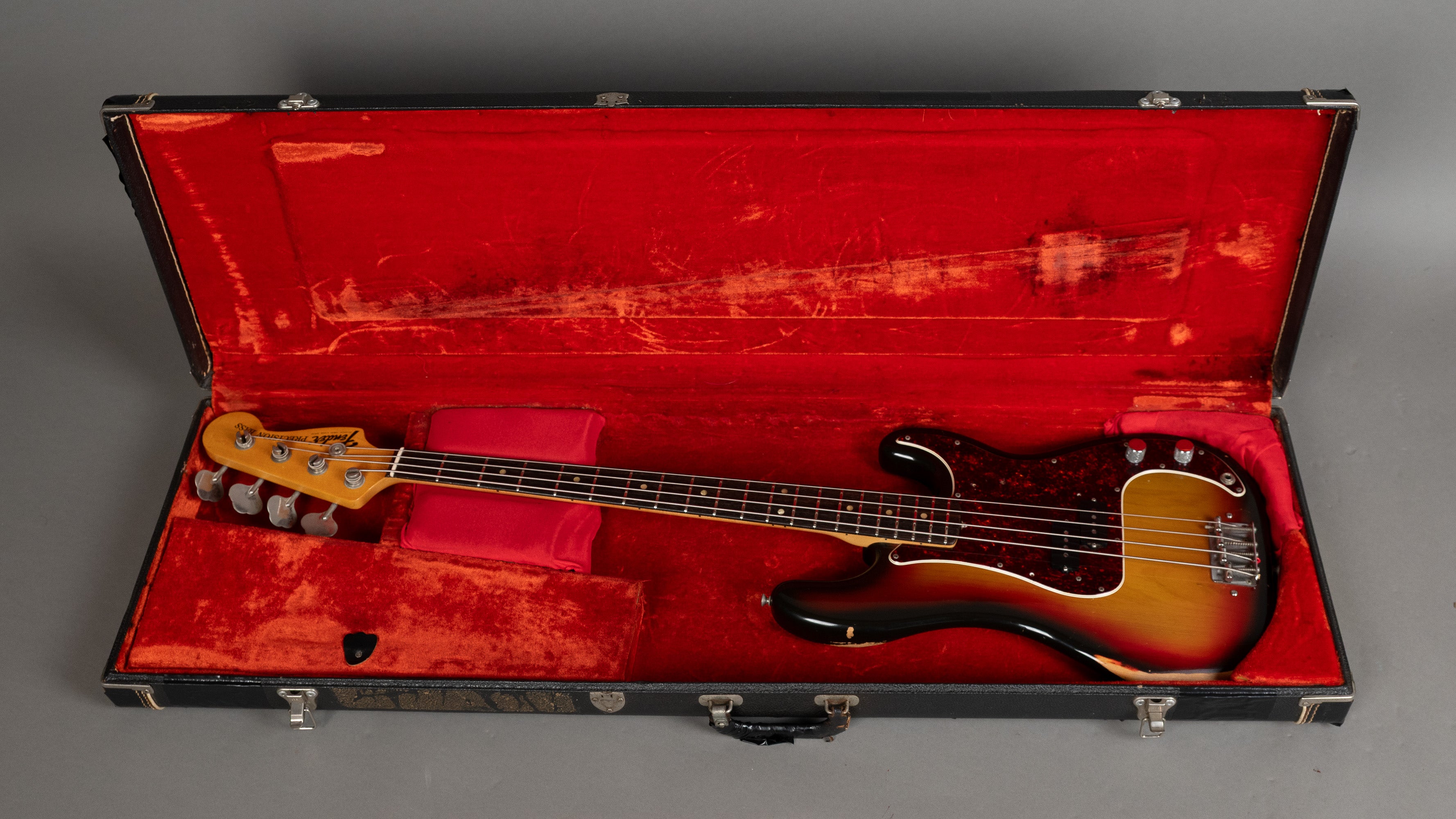 1972 Fender Precision Bass (USA, Sunburst, OHSC)