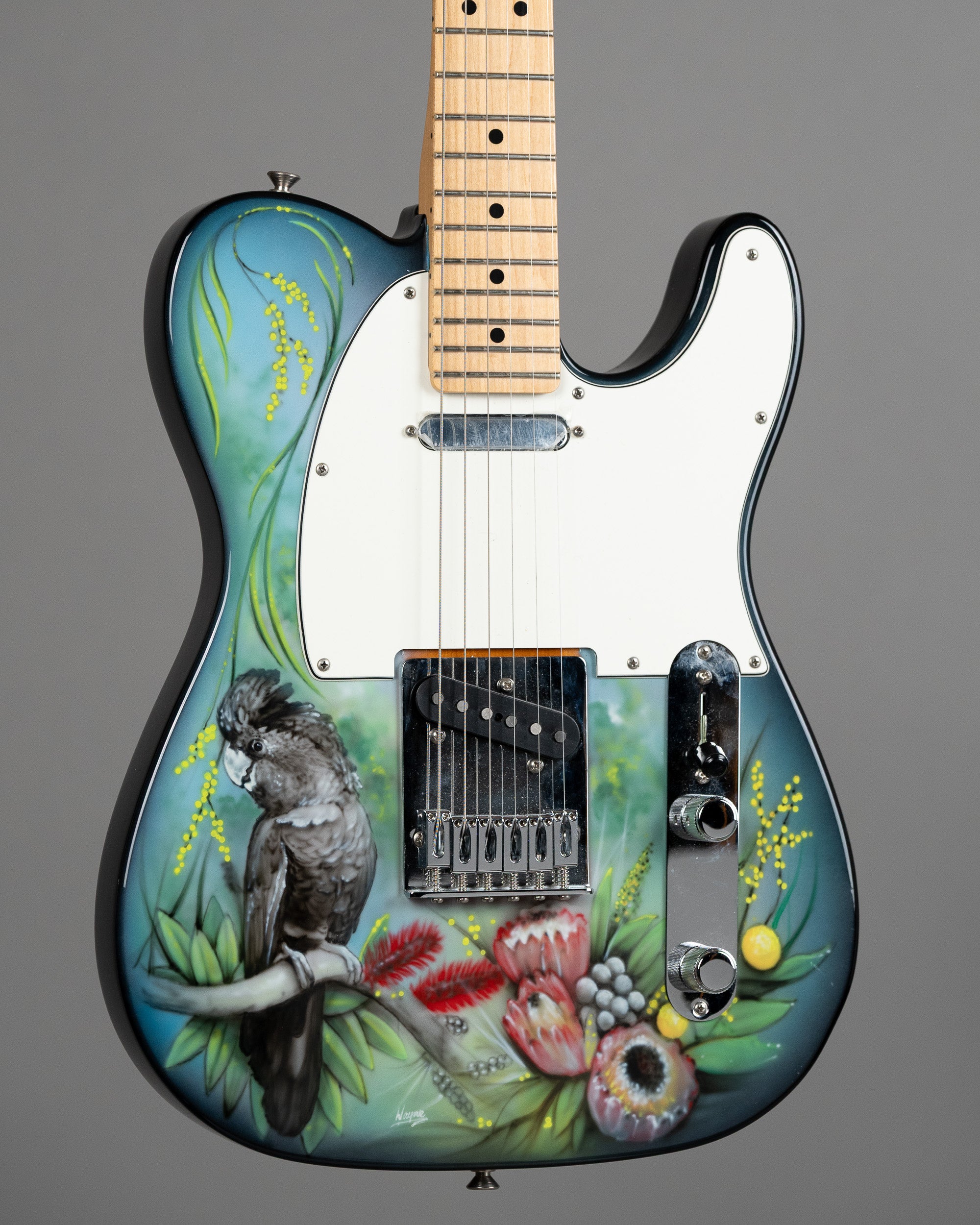 2020 Fender Player Telecaster Cockatoo (Mexico, Cockatoo, Fender HSC)