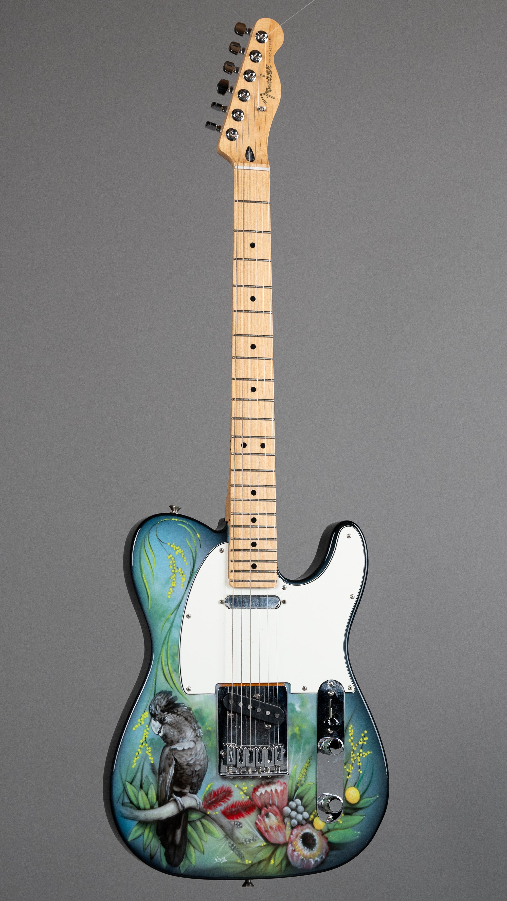 2020 Fender Player Telecaster Cockatoo (Mexico, Cockatoo, Fender HSC)