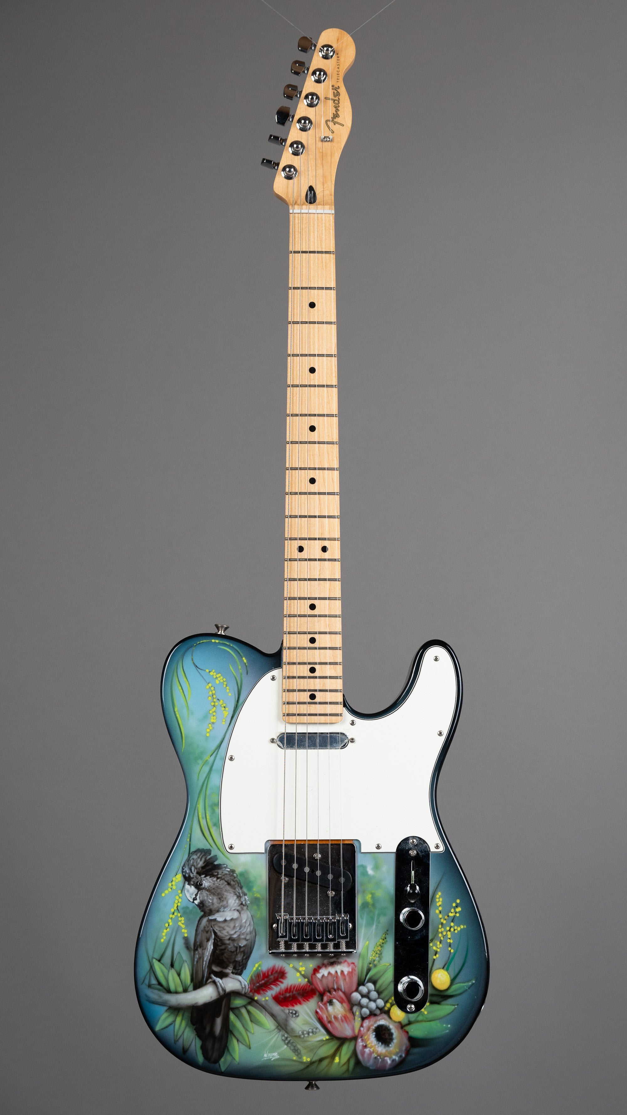 2020 Fender Player Telecaster Cockatoo (Mexico, Cockatoo, Fender HSC)