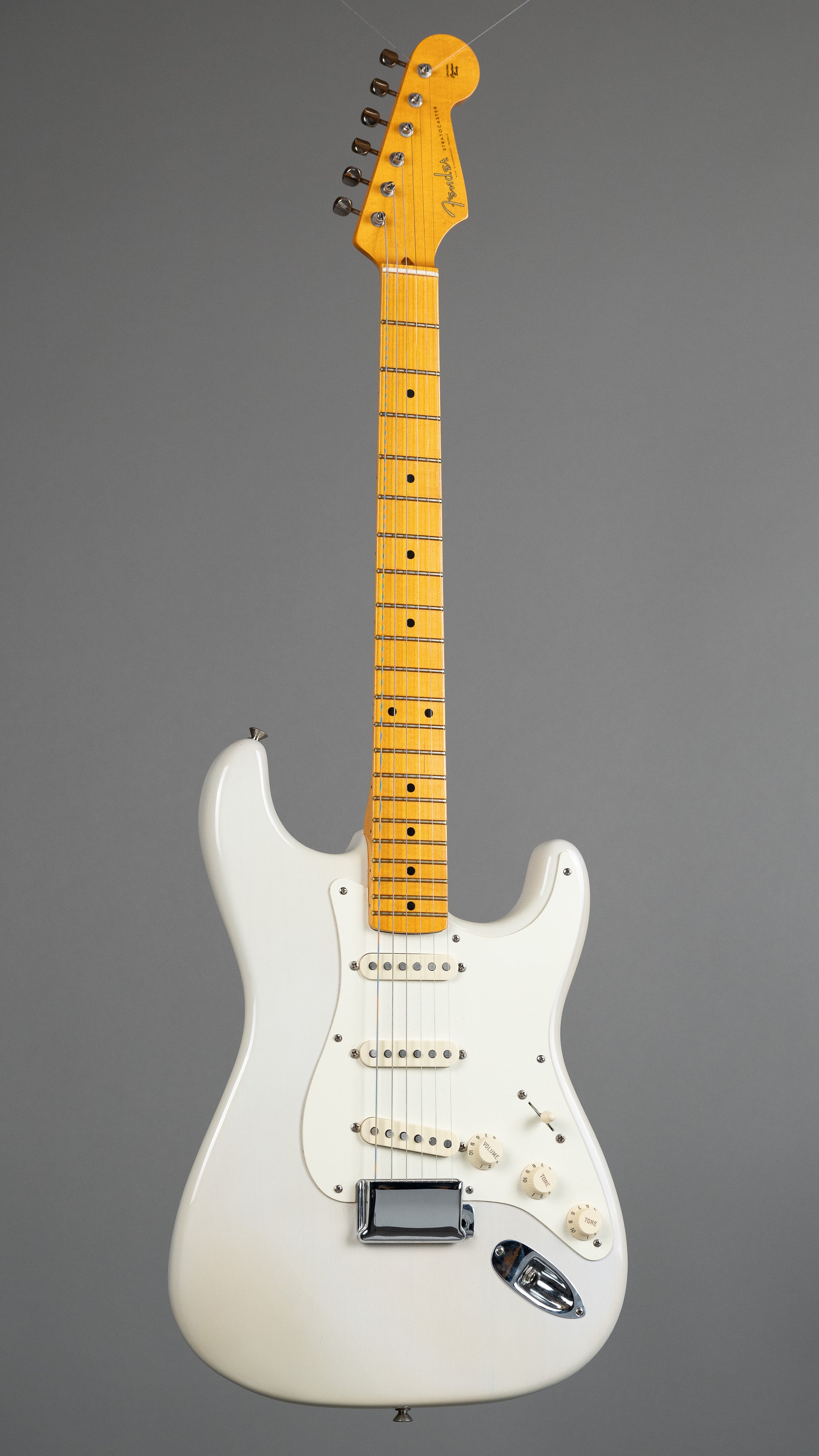 2012 Fender Eric Johnson Stratocaster (USA, White Blonde, OHSC)