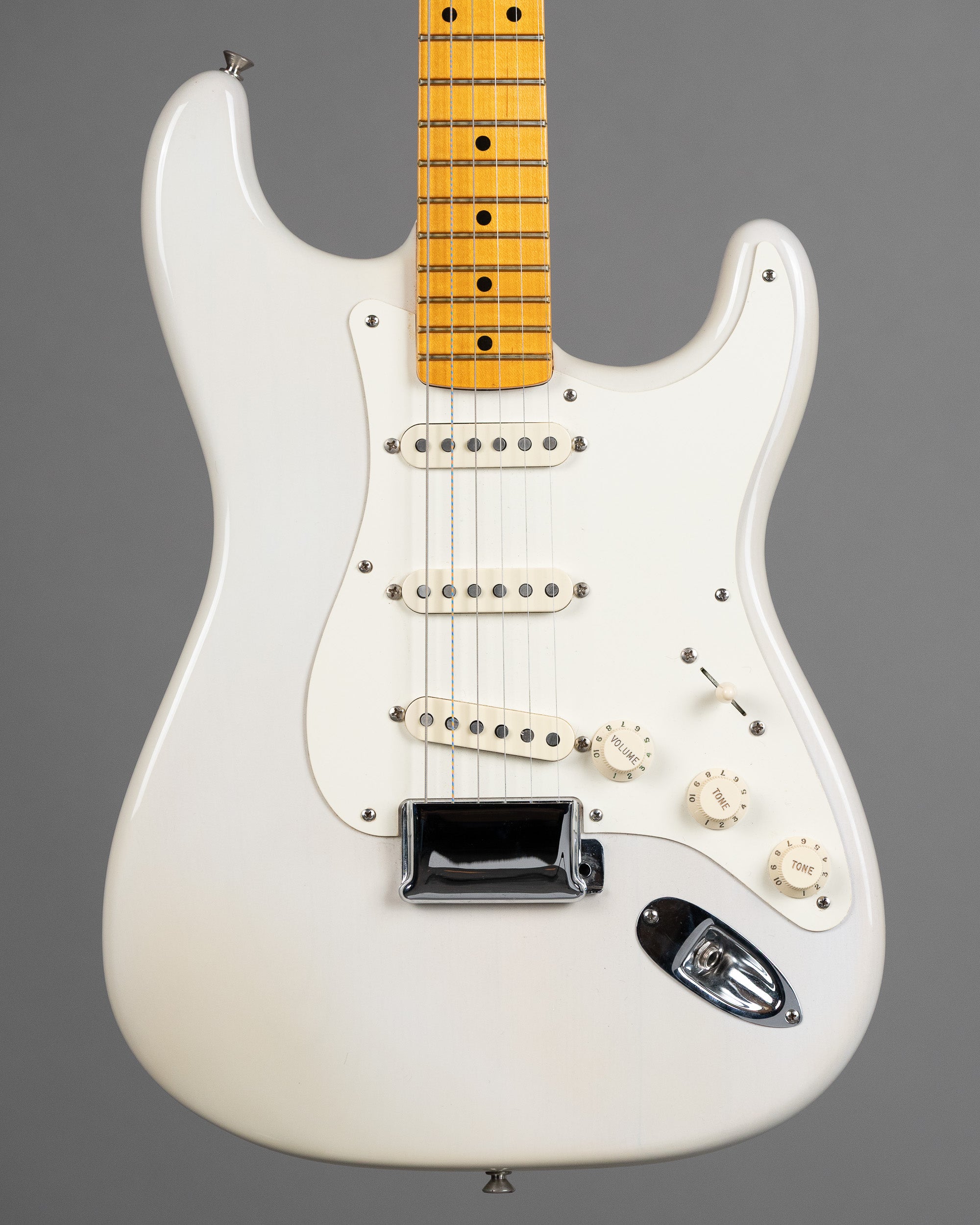 2012 Fender Eric Johnson Stratocaster (USA, White Blonde, OHSC)