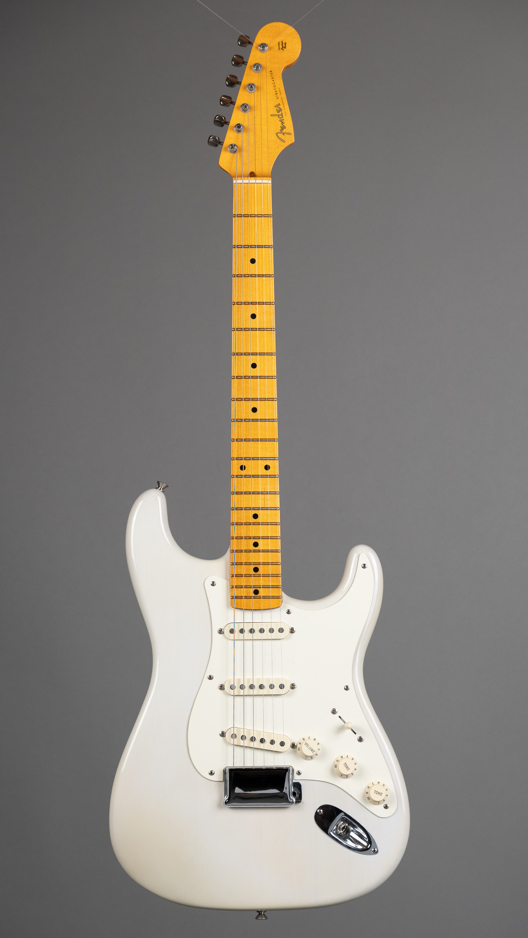 2012 Fender Eric Johnson Stratocaster (USA, White Blonde, OHSC)