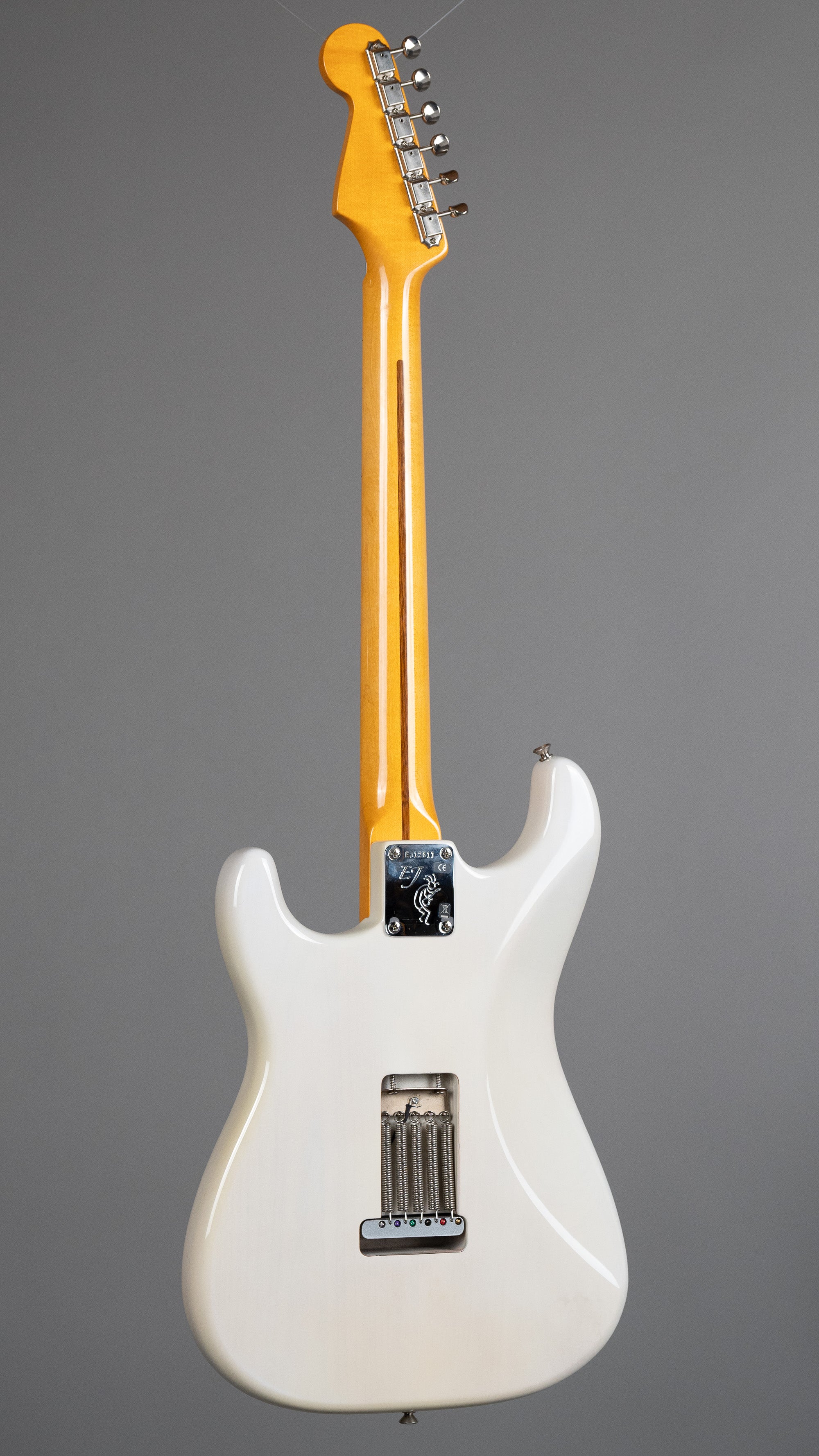 2012 Fender Eric Johnson Stratocaster (USA, White Blonde, OHSC)