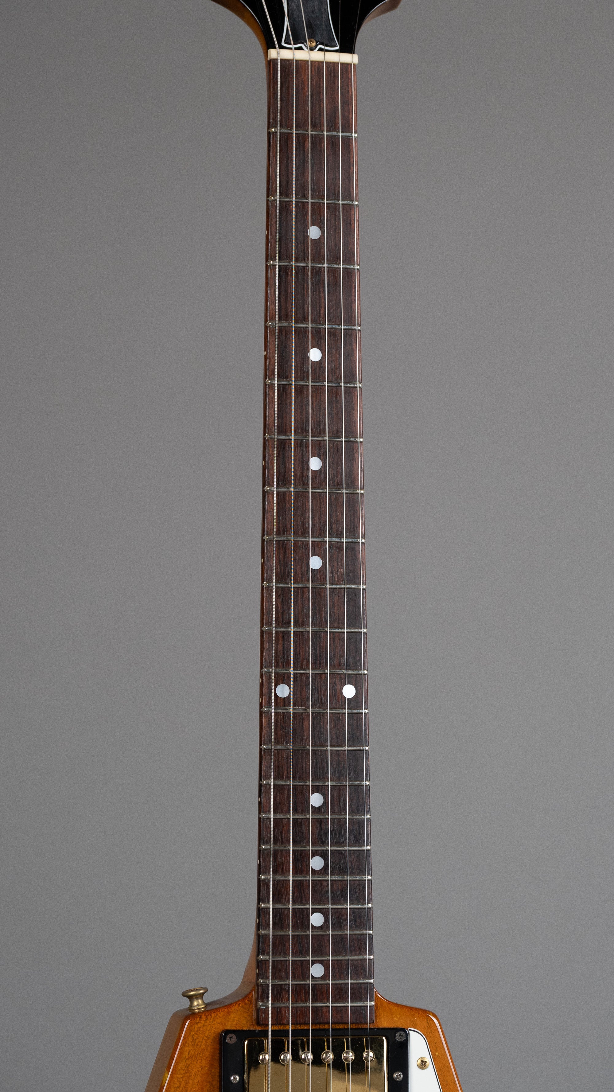 c1999/2000 Bacchus BFV-58 Flying V (Japan, Antique Natural, Gig Bag)