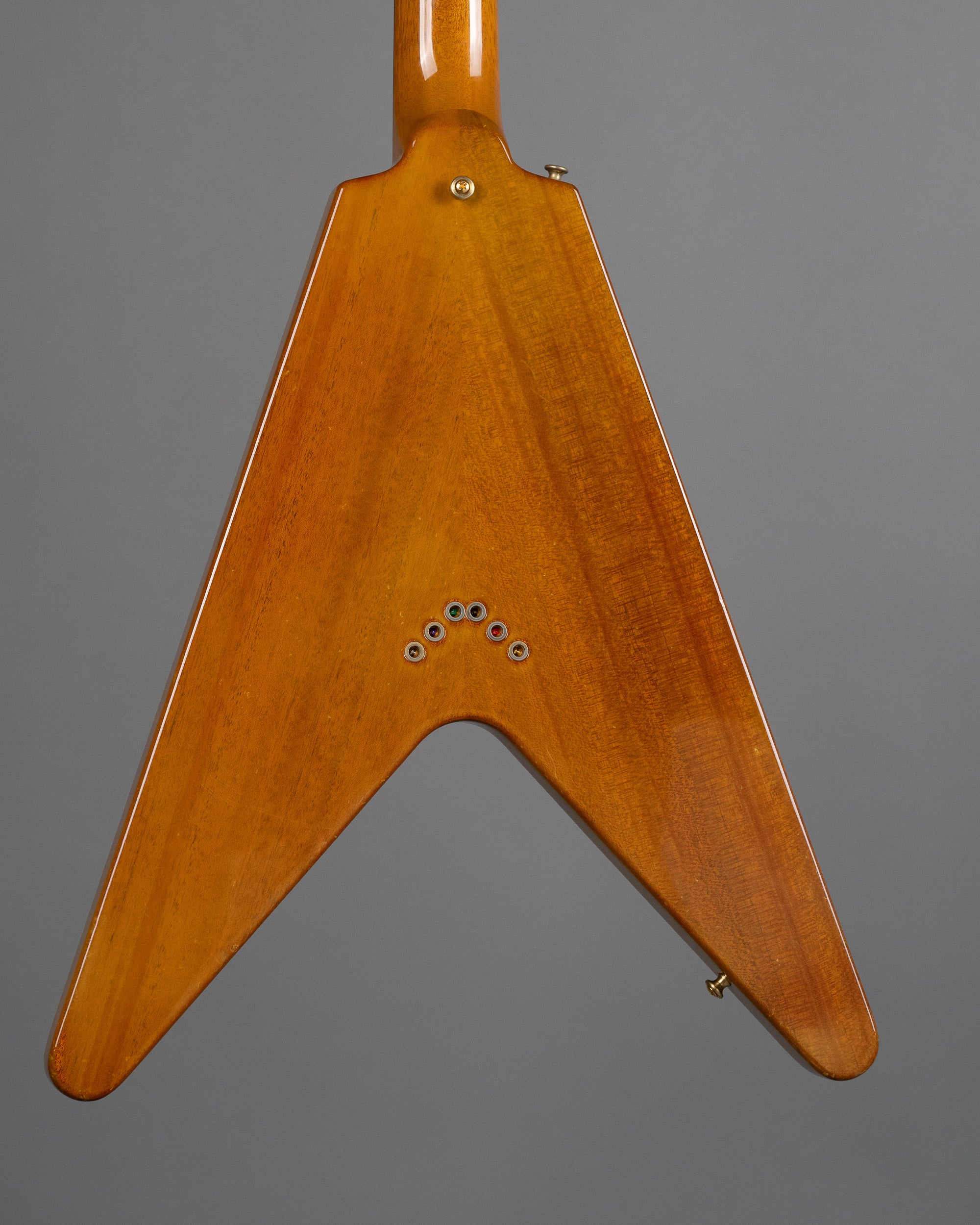 c1999/2000 Bacchus BFV-58 Flying V (Japan, Antique Natural, Gig Bag)