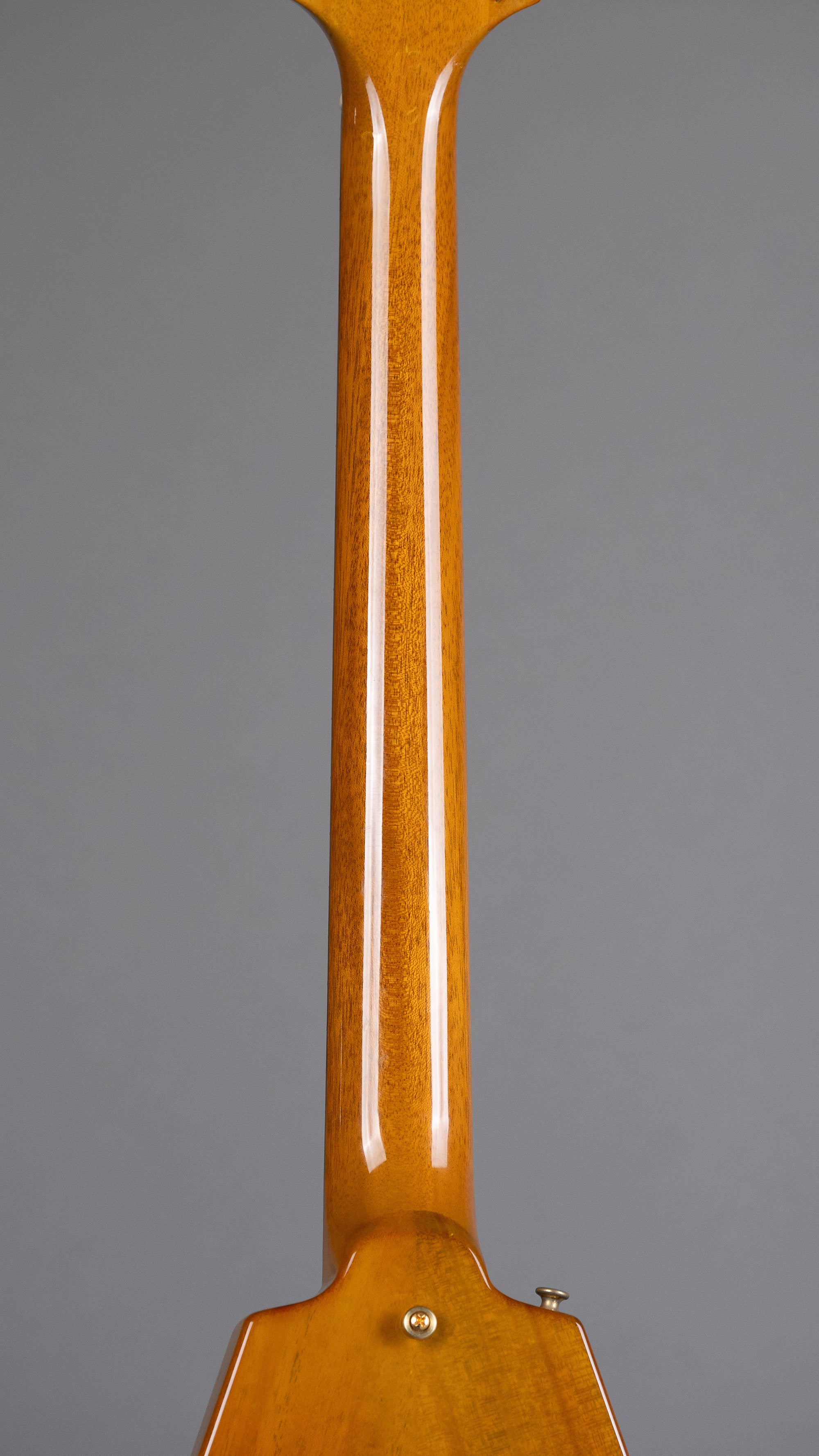 c1999/2000 Bacchus BFV-58 Flying V (Japan, Antique Natural, Gig Bag)