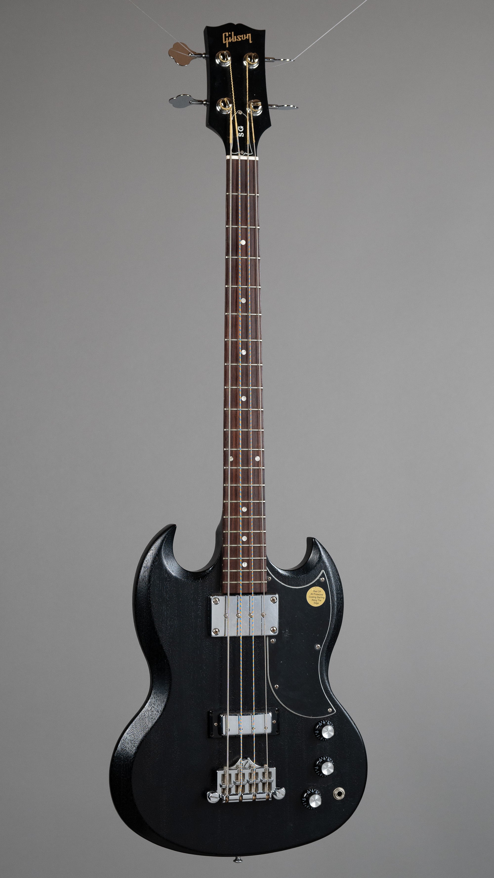 2008 Gibson Faded SG Bass (USA, Worn Ebony, OHSC)