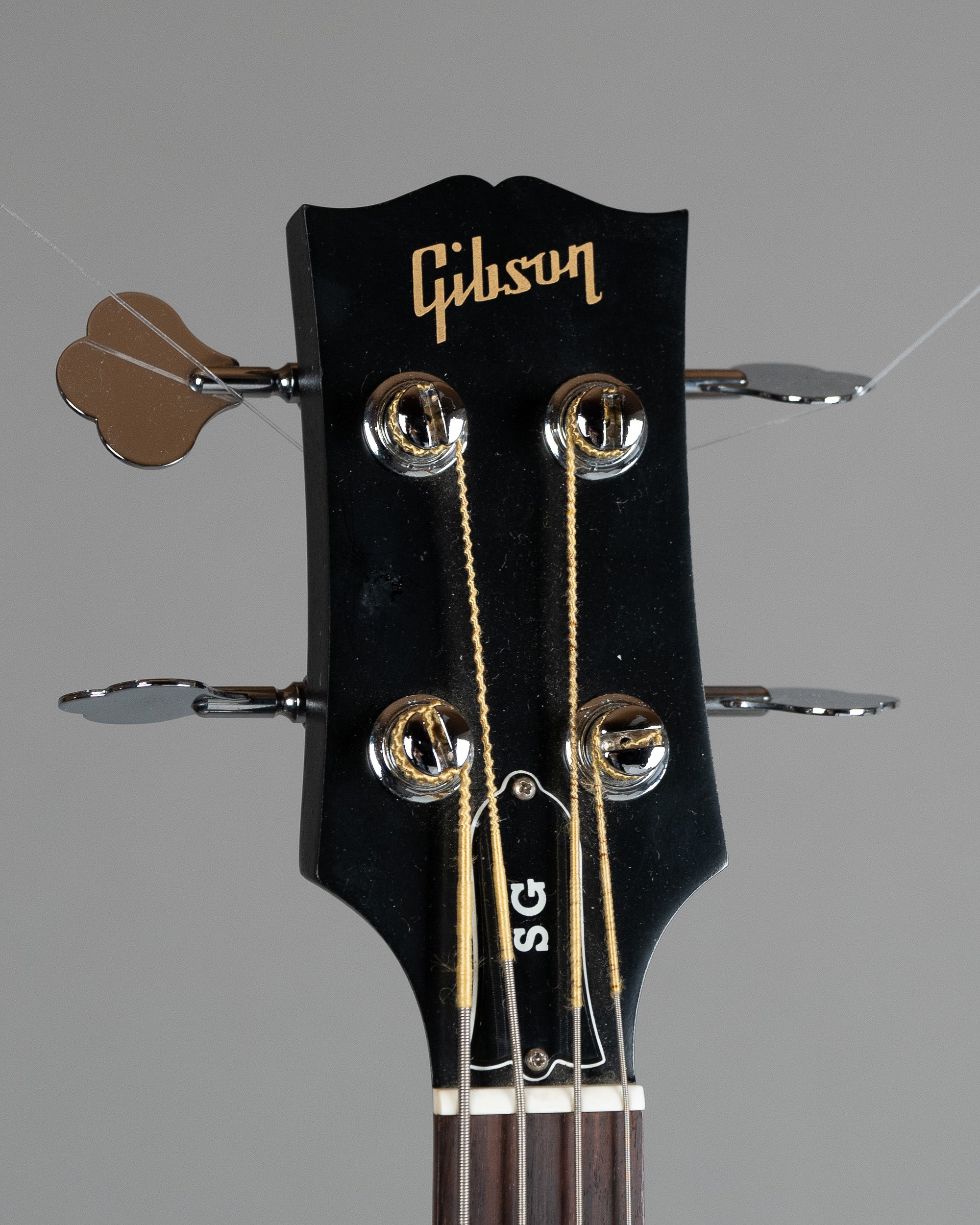 2008 Gibson Faded SG Bass (USA, Worn Ebony, OHSC)
