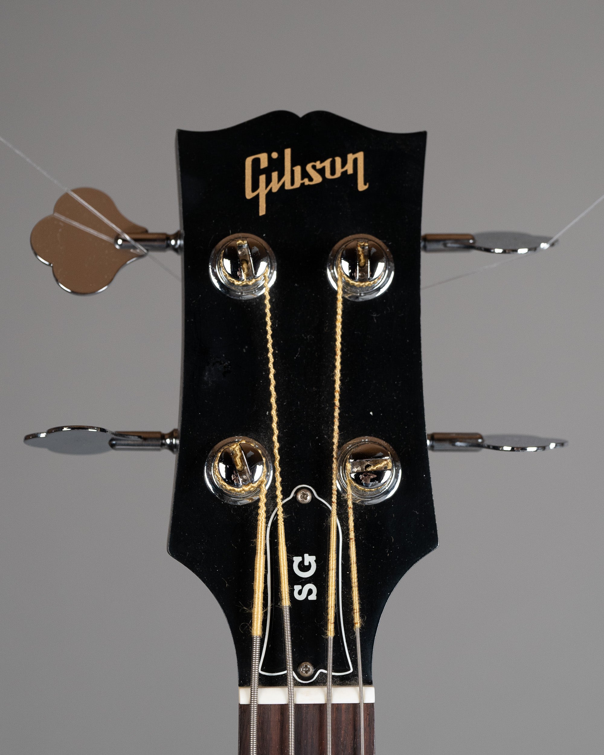 2008 Gibson Faded SG Bass (USA, Worn Ebony, OHSC)