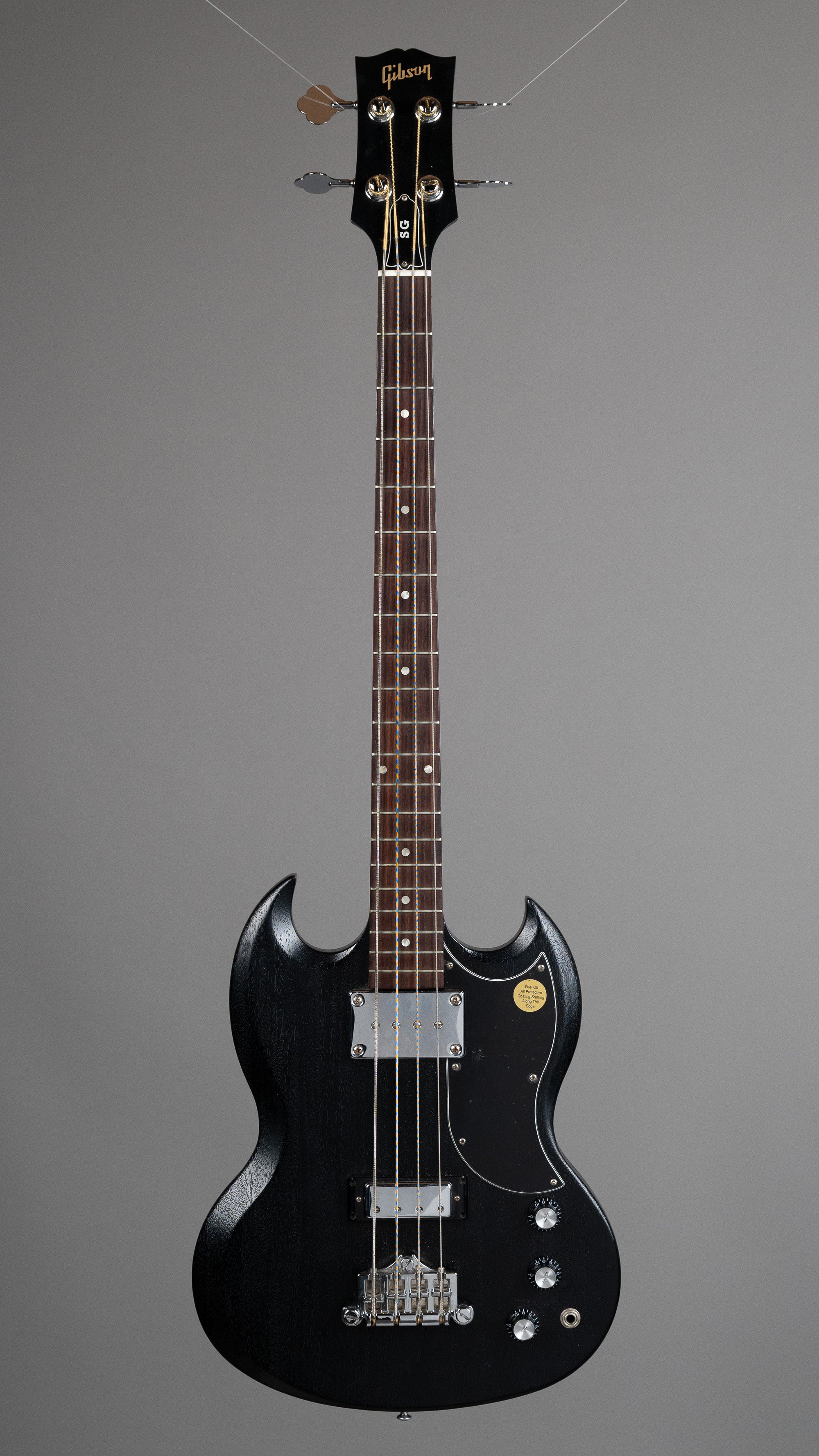2008 Gibson Faded SG Bass (USA, Worn Ebony, OHSC)