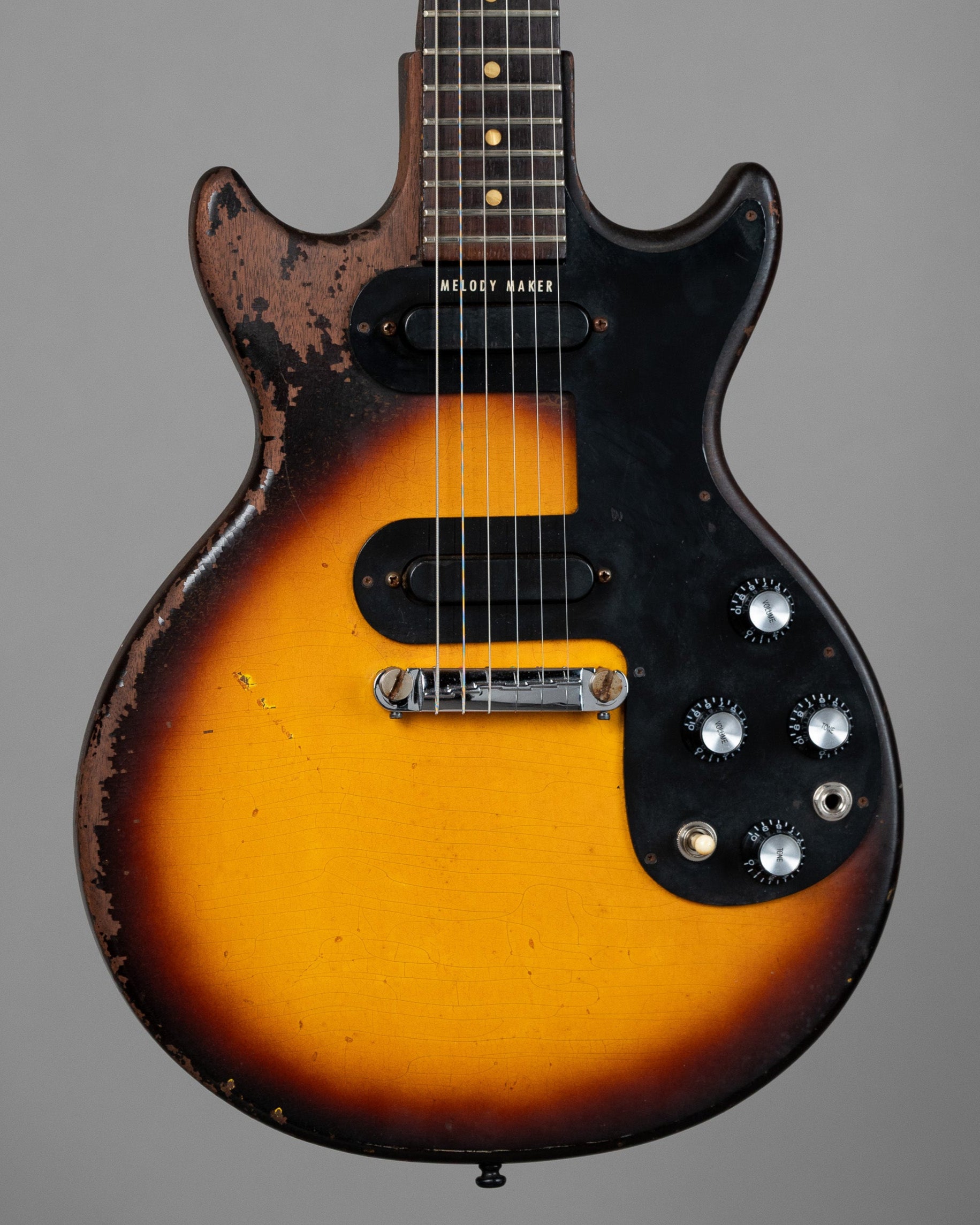 c1962 Gibson Melody Maker D (USA, Sunburst)