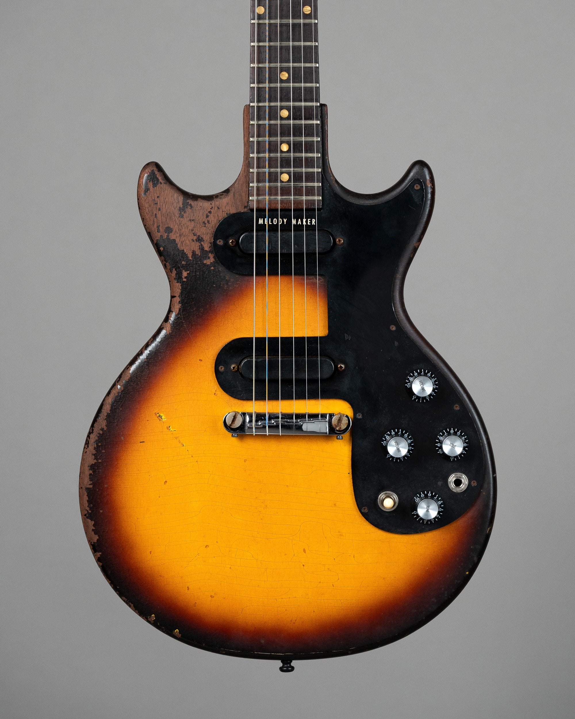c1962 Gibson Melody Maker D (USA, Sunburst)
