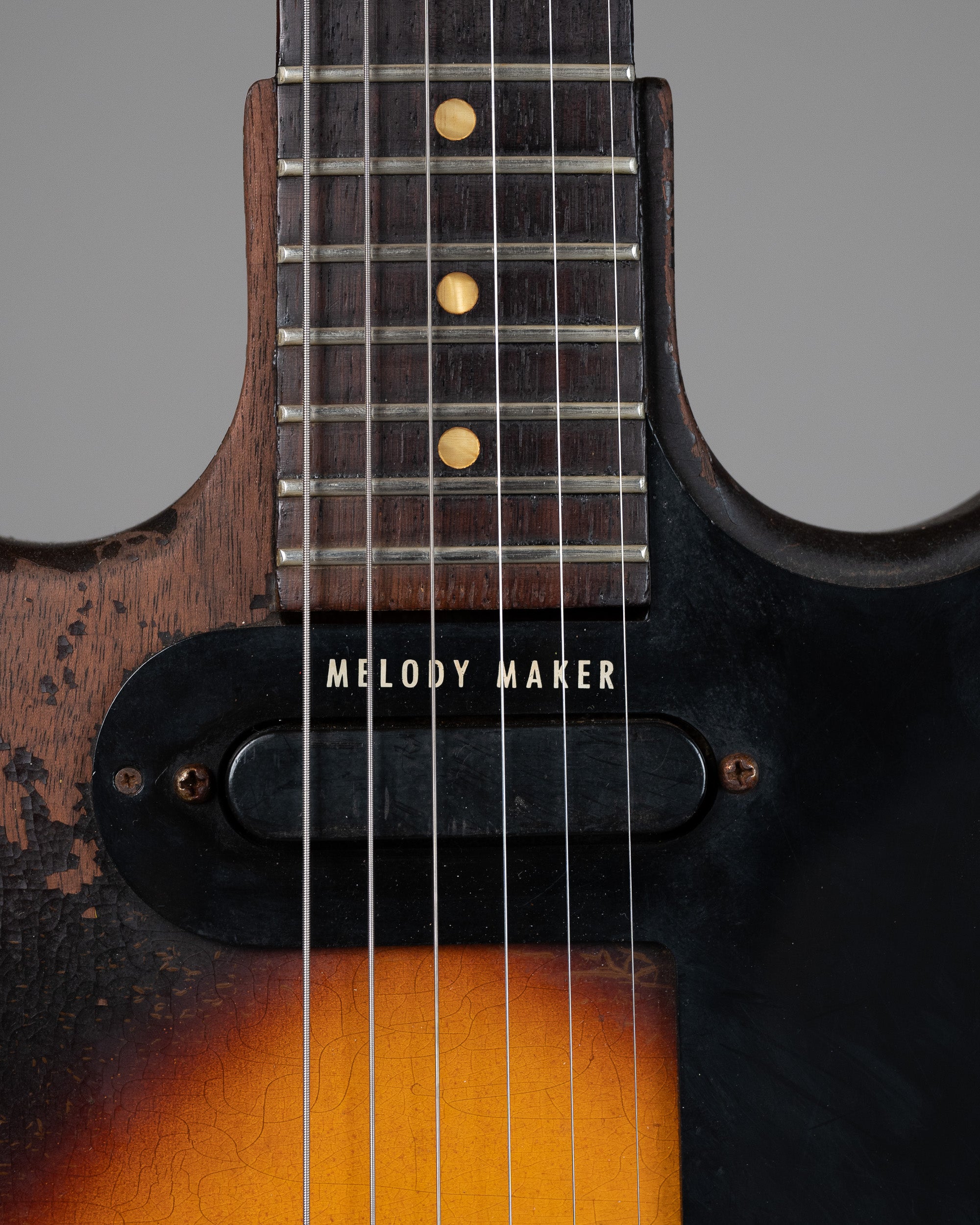 c1962 Gibson Melody Maker D (USA, Sunburst)