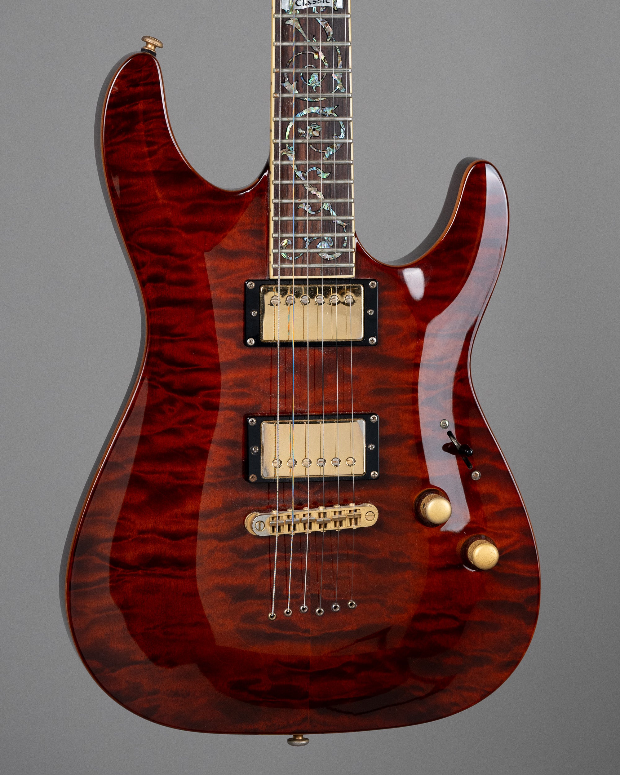 2008 Schecter C-1 Classic (Korea, Antique Amber, OGB)