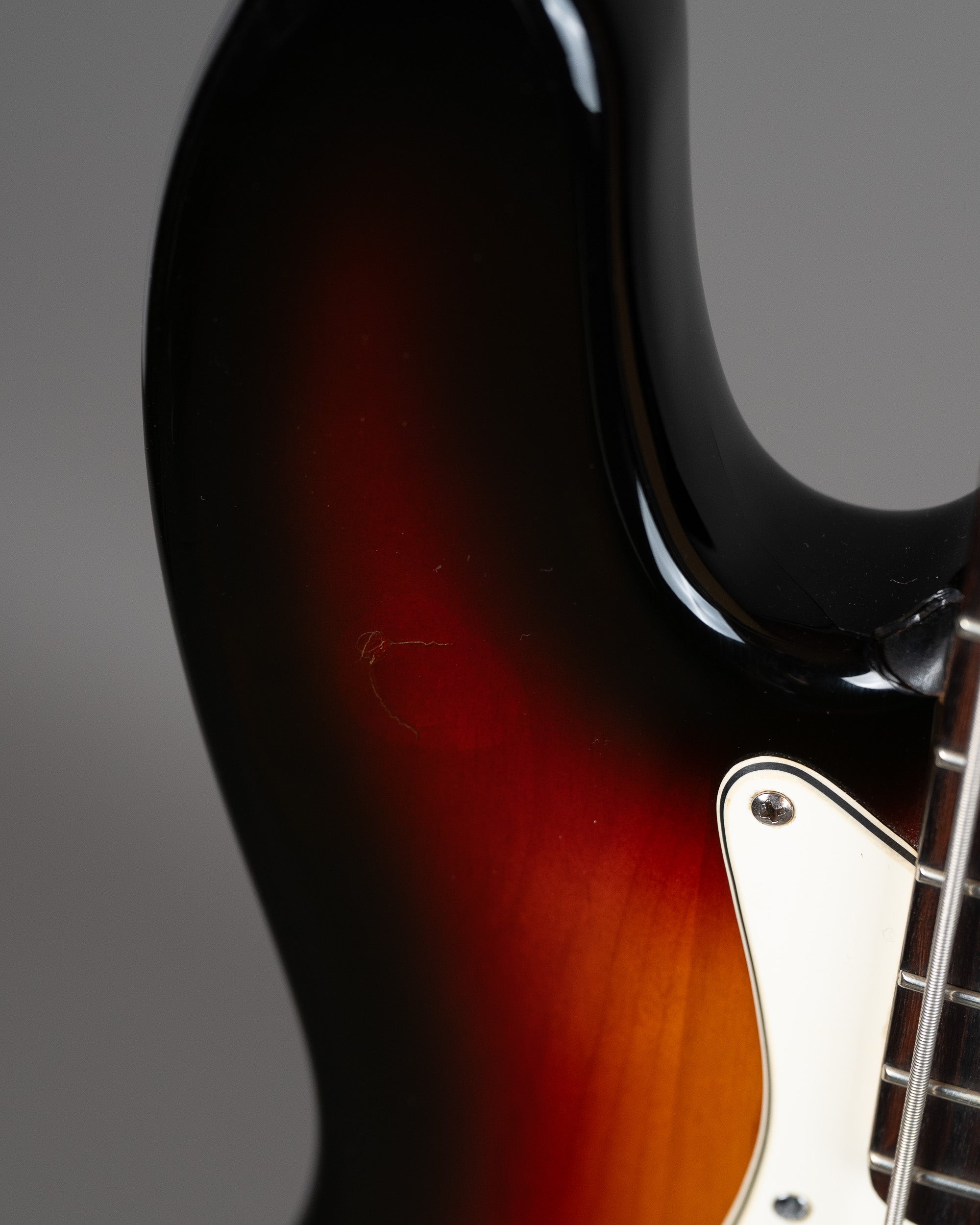 2006 Fender American Standard Jazz Bass (Sunburst, USA, OHSC)
