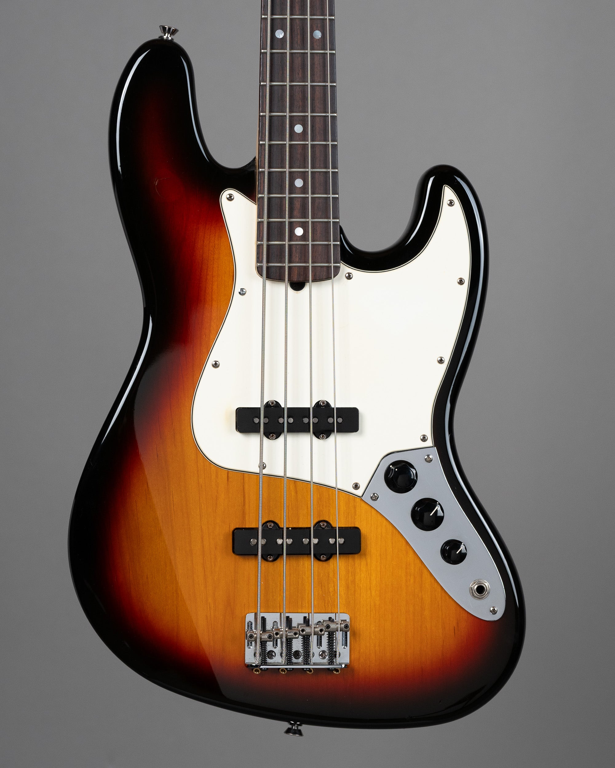 2006 Fender American Standard Jazz Bass (Sunburst, USA, OHSC)