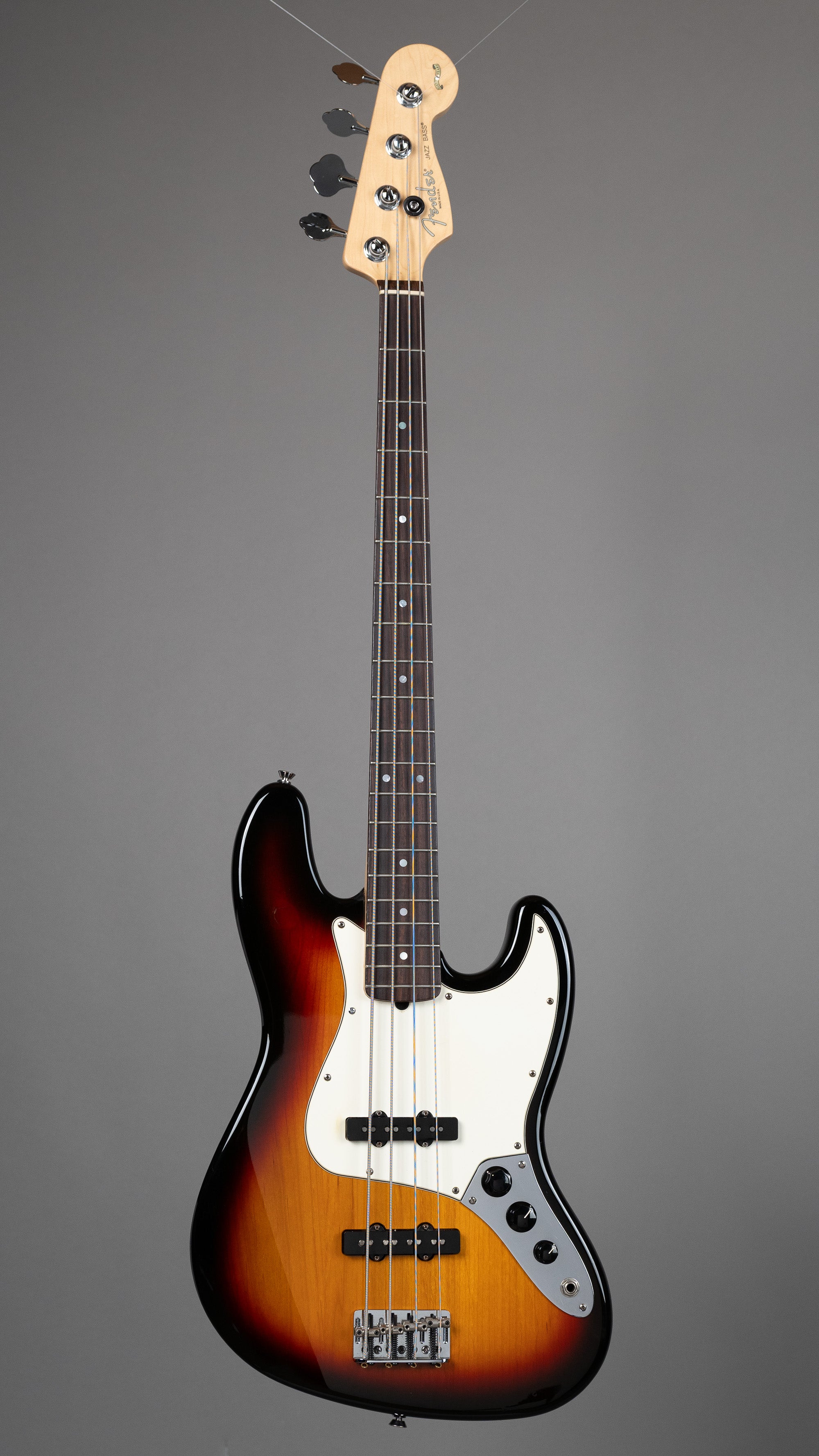 2006 Fender American Standard Jazz Bass (Sunburst, USA, OHSC)